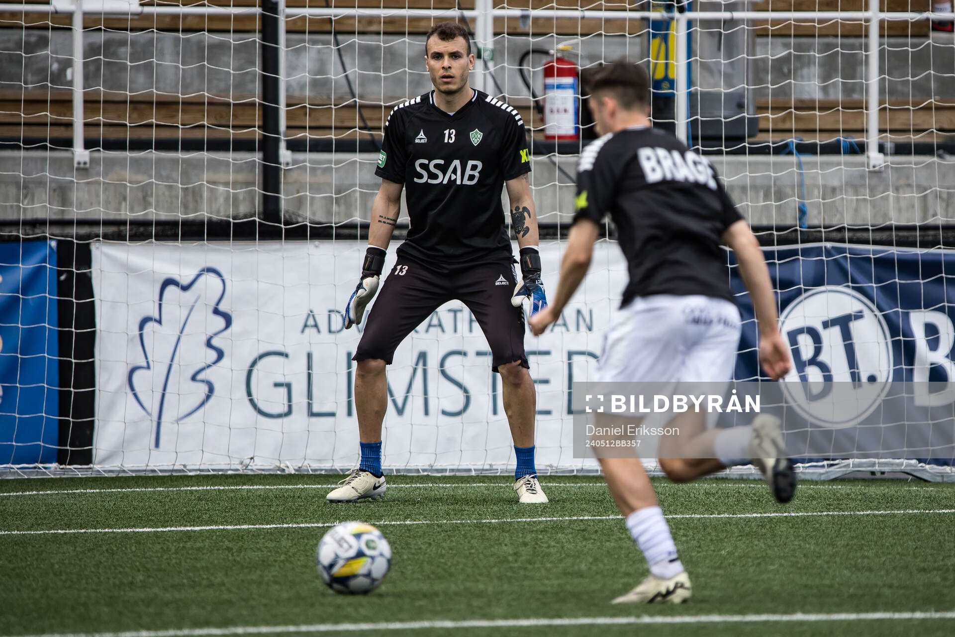 Brages målvakt Andre Bernardini