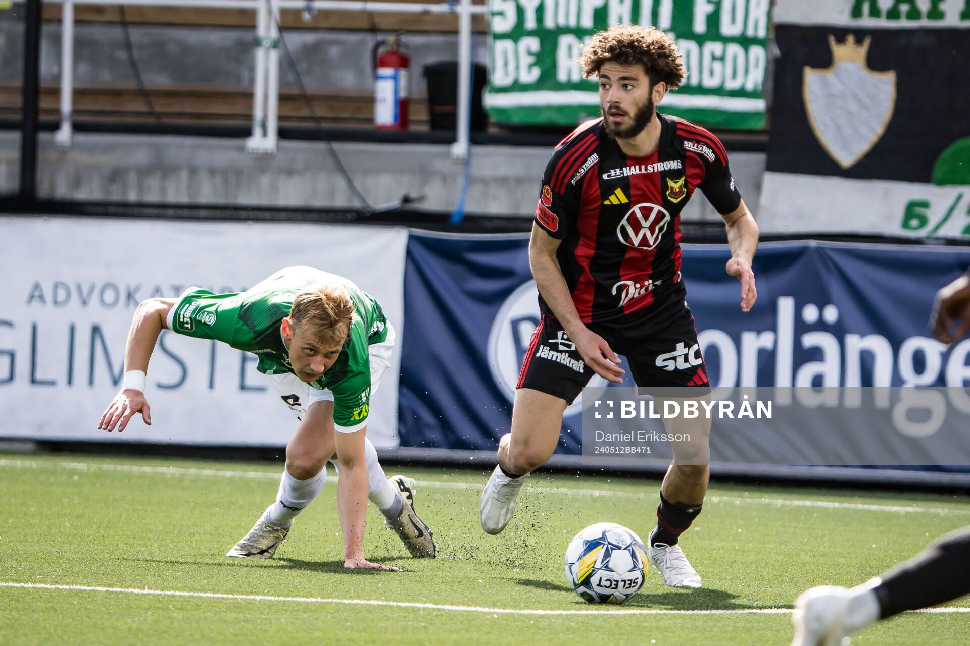 Brages Henry Sletsjøe och Östersunds Ziad Ghanoum