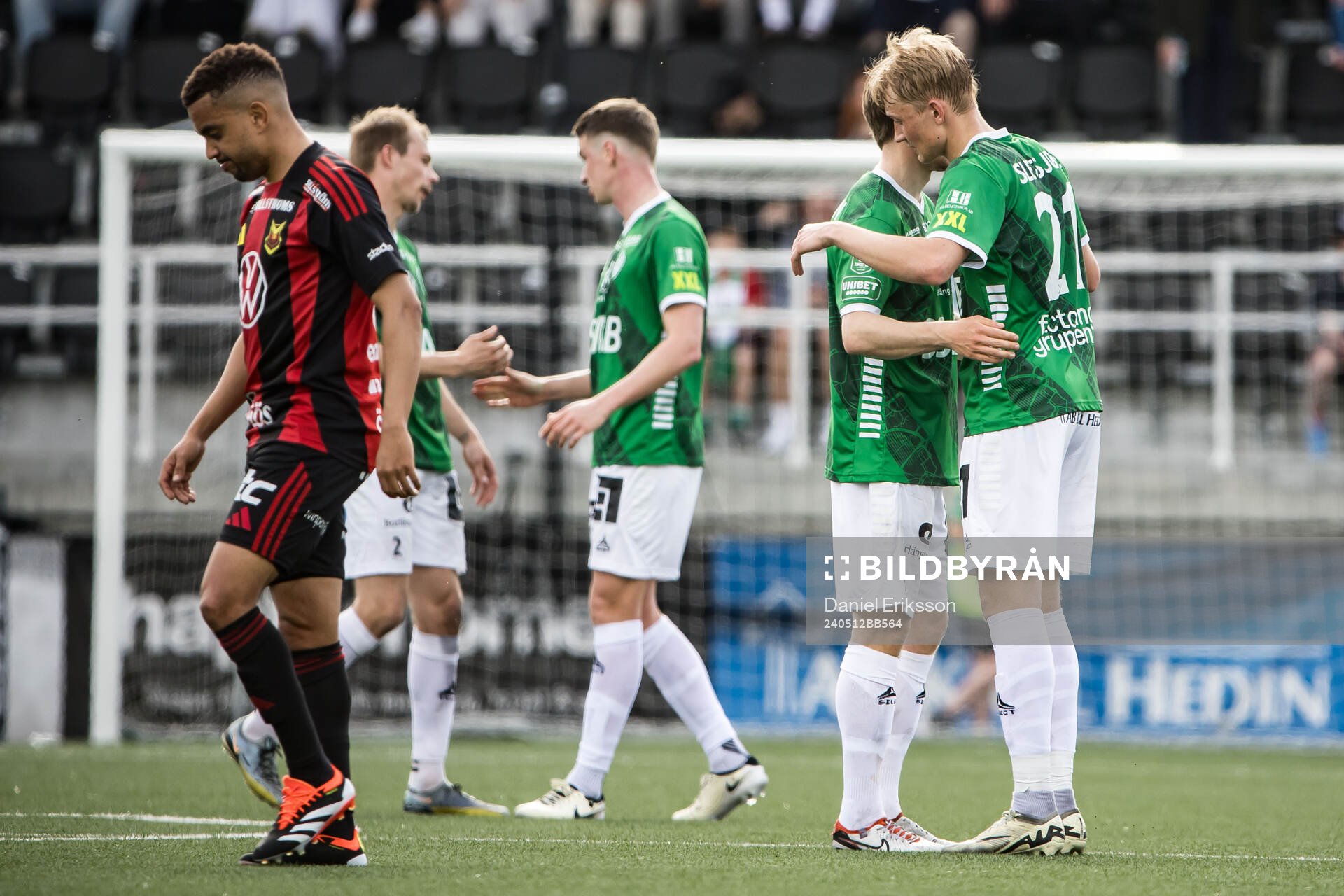 Östersunds Erick Brendon Pinheiro Da Silva deppar och