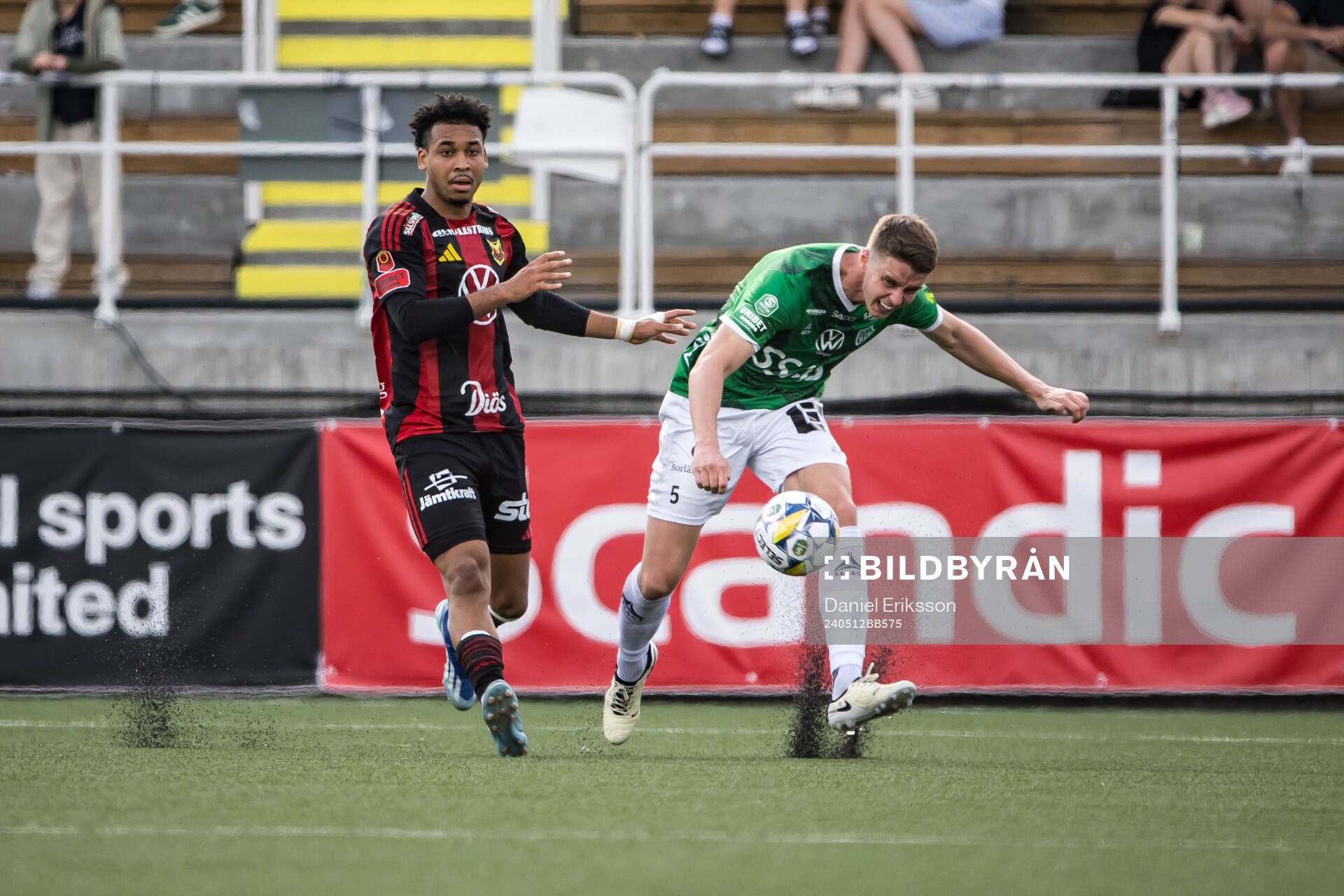 Östersunds Arquimides Ordonez och Brages Oskar Ågren