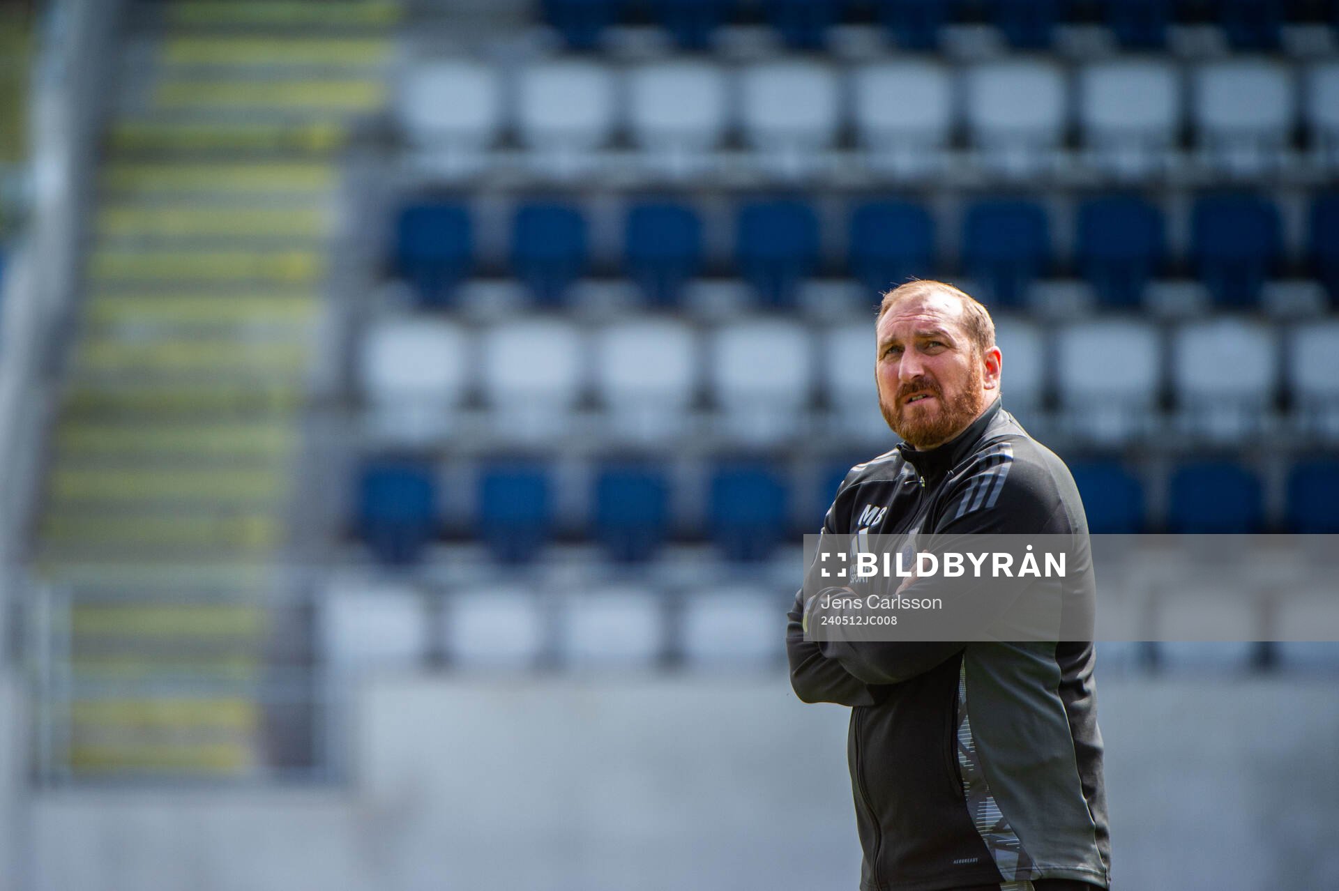 Gefles tränare Mikael Bengtsson