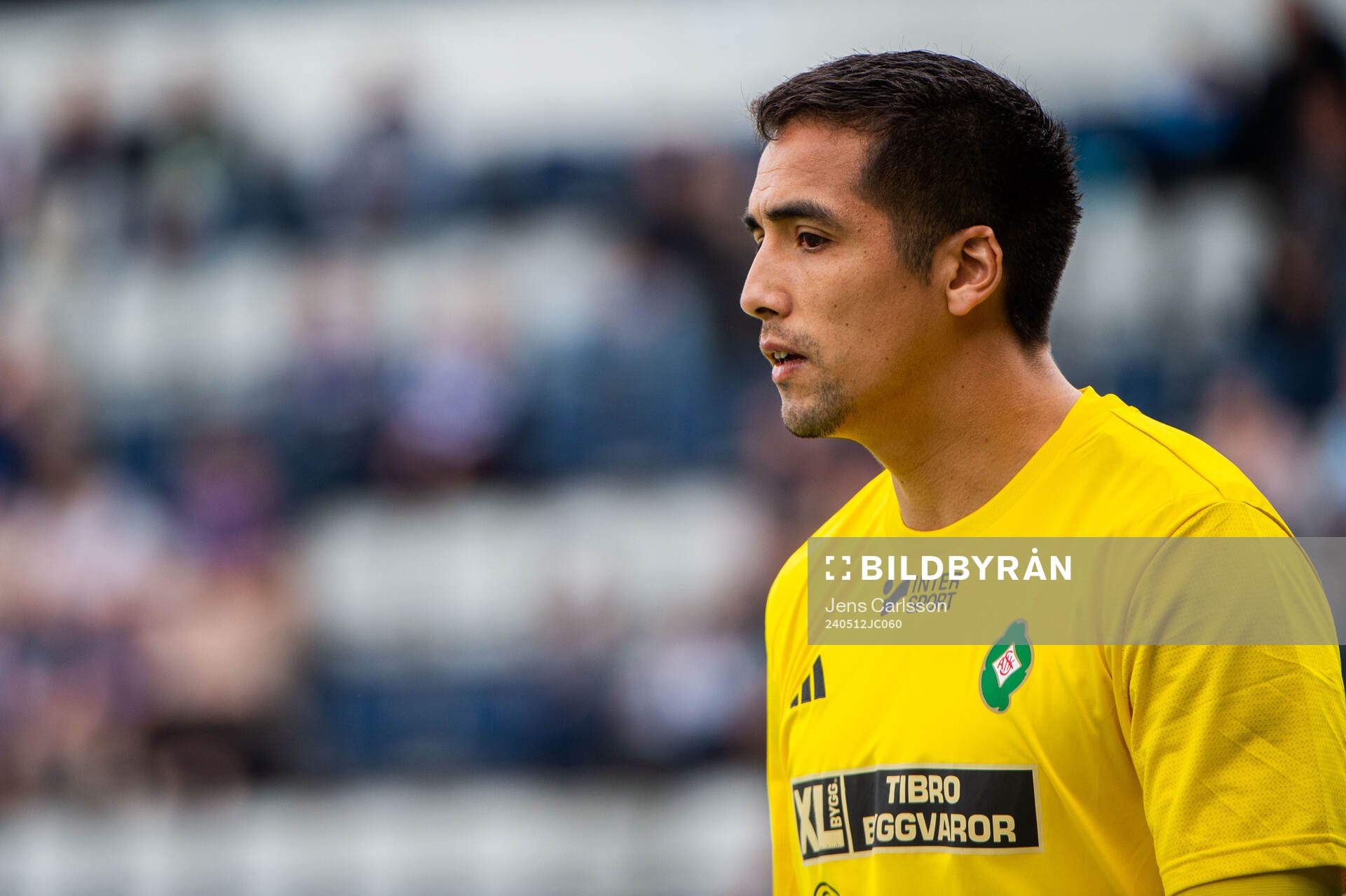 Skövde AIKs målvakt Adrian Zendejas