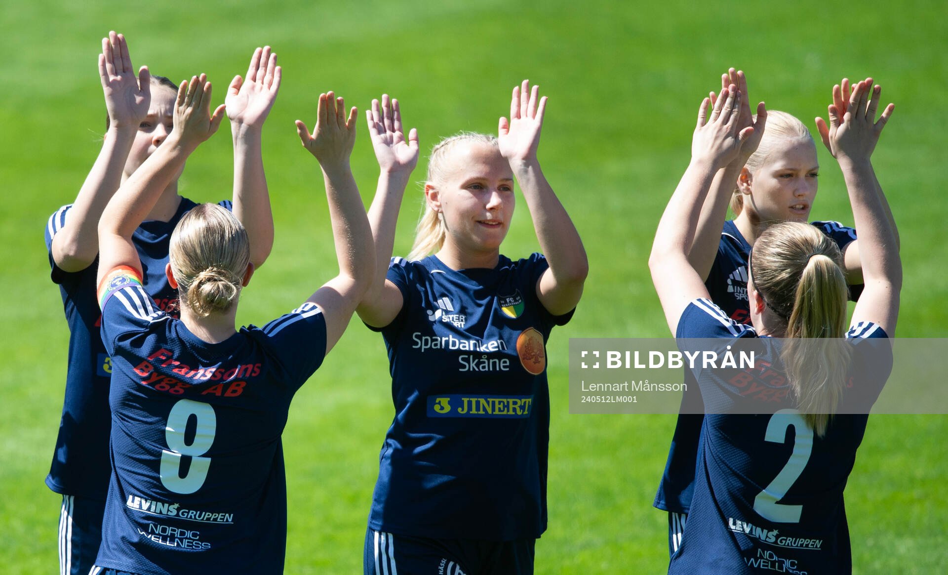 i matchen i div. 3 damer mellan FC Hässleholm och Lagan i