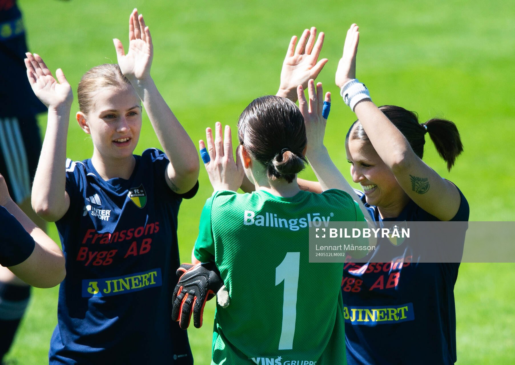 i matchen i div. 3 damer mellan FC Hässleholm och Lagan i