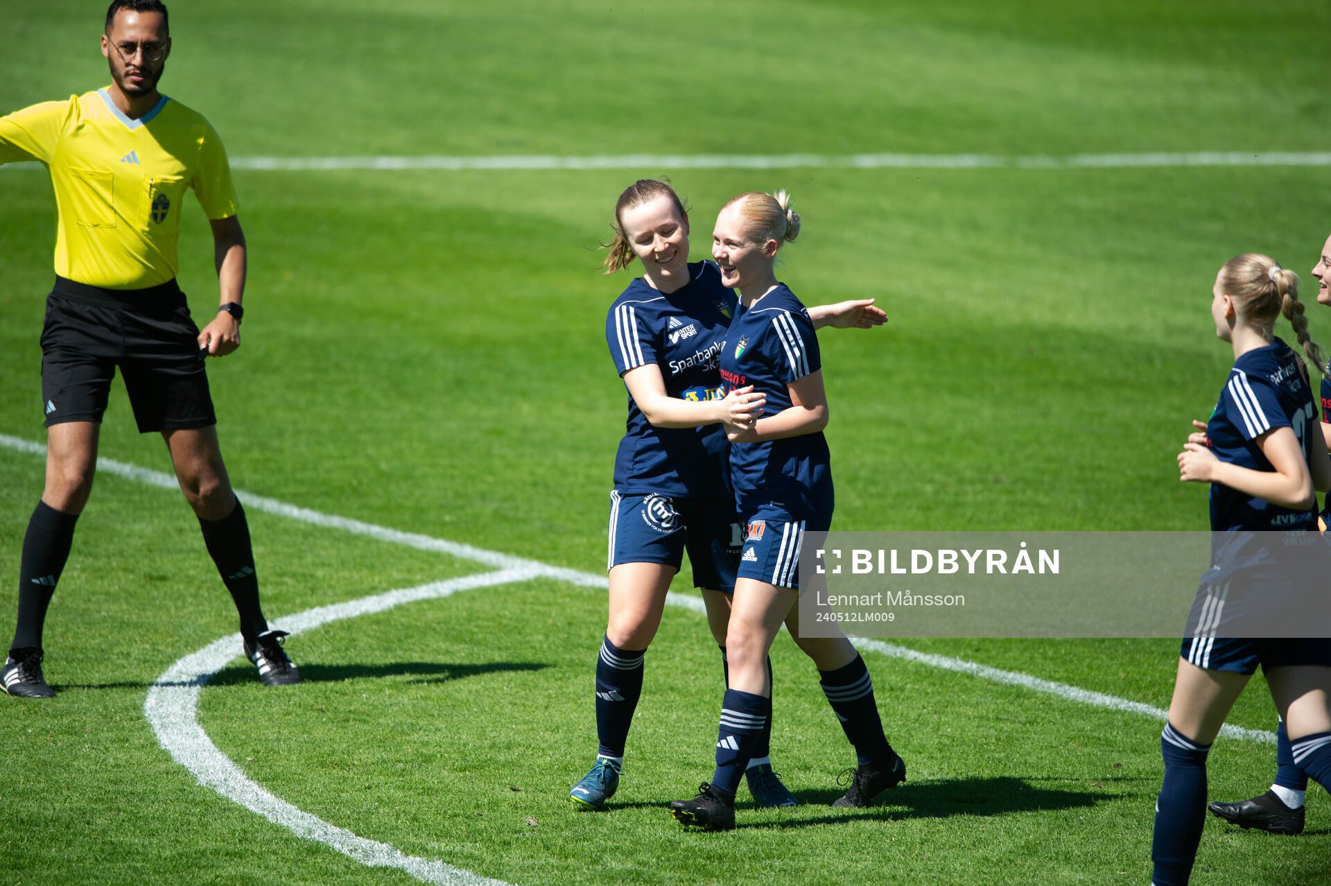 i matchen i div. 3 damer mellan FC Hässleholm och Lagan i
