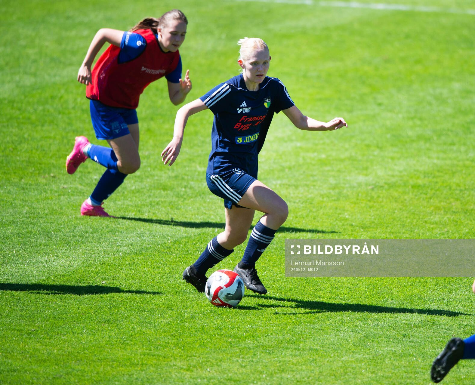 i matchen i div. 3 damer mellan FC Hässleholm och Lagan i