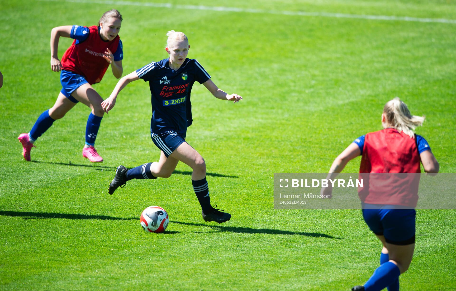 i matchen i div. 3 damer mellan FC Hässleholm och Lagan i