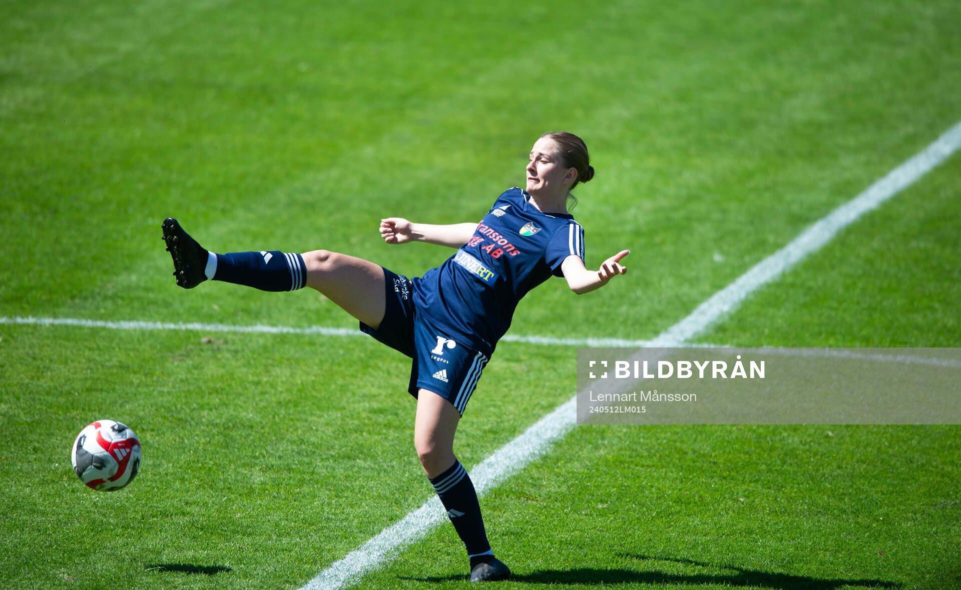 i matchen i div. 3 damer mellan FC Hässleholm och Lagan i