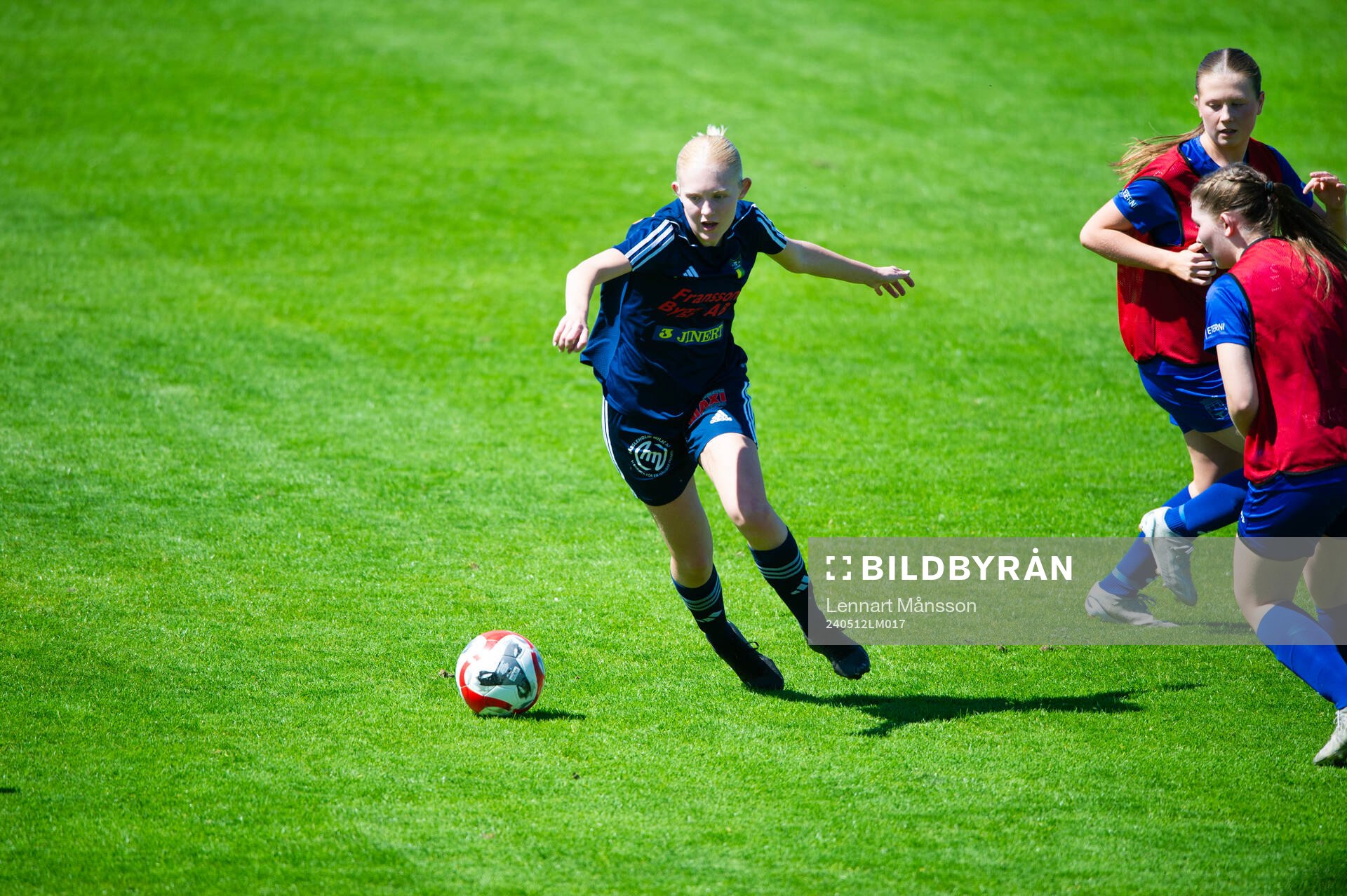 i matchen i div. 3 damer mellan FC Hässleholm och Lagan i
