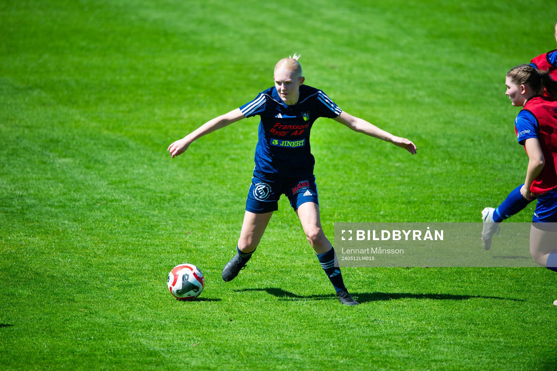 i matchen i div. 3 damer mellan FC Hässleholm och Lagan i