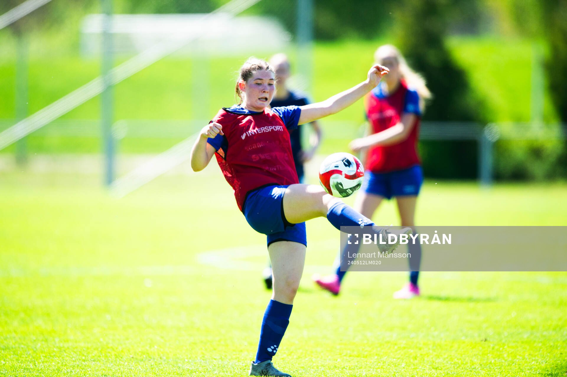 i matchen i div. 3 damer mellan FC Hässleholm och Lagan i