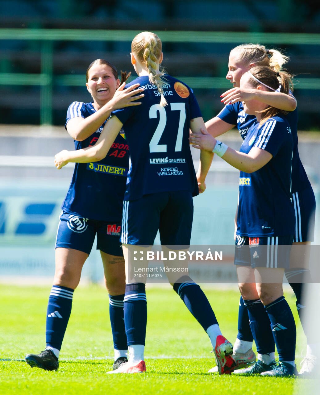 i matchen i div. 3 damer mellan FC Hässleholm och Lagan i