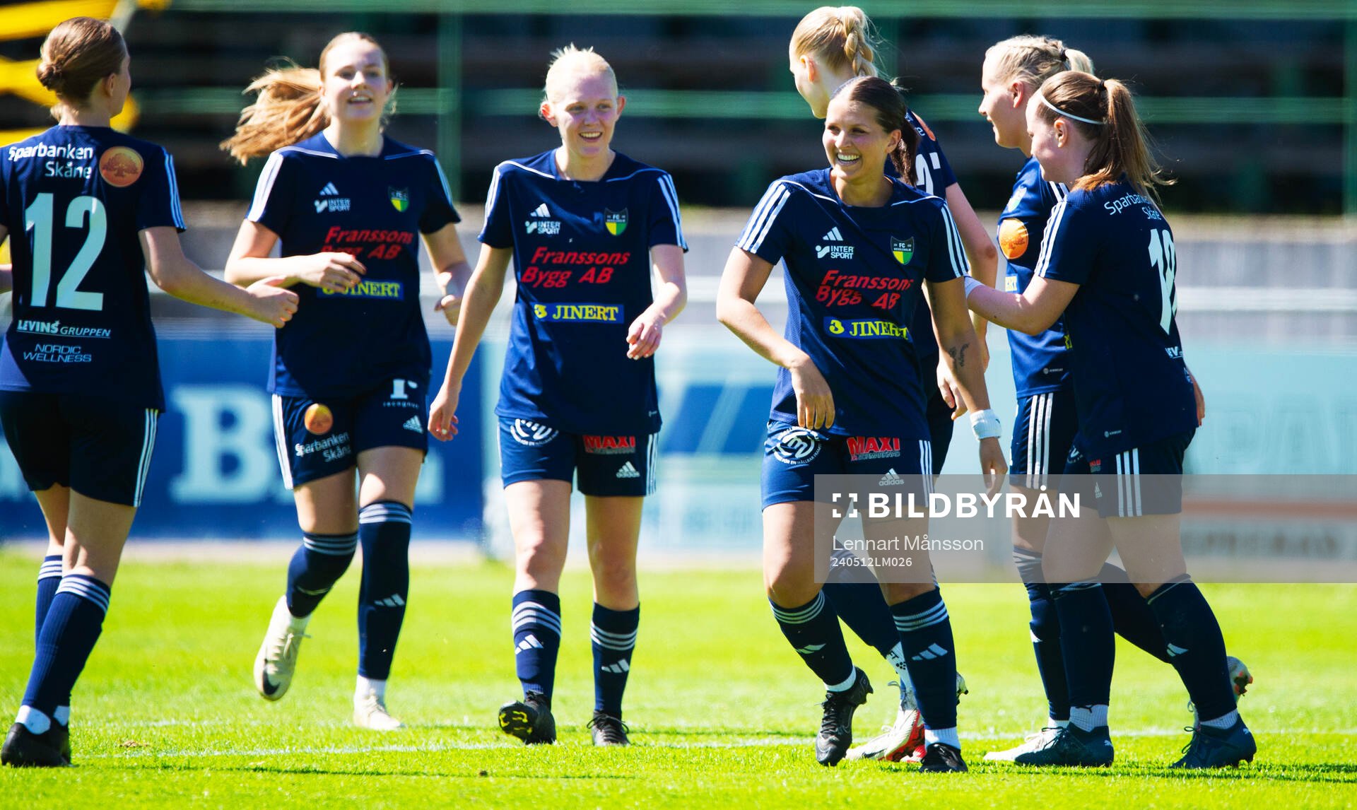 i matchen i div. 3 damer mellan FC Hässleholm och Lagan i