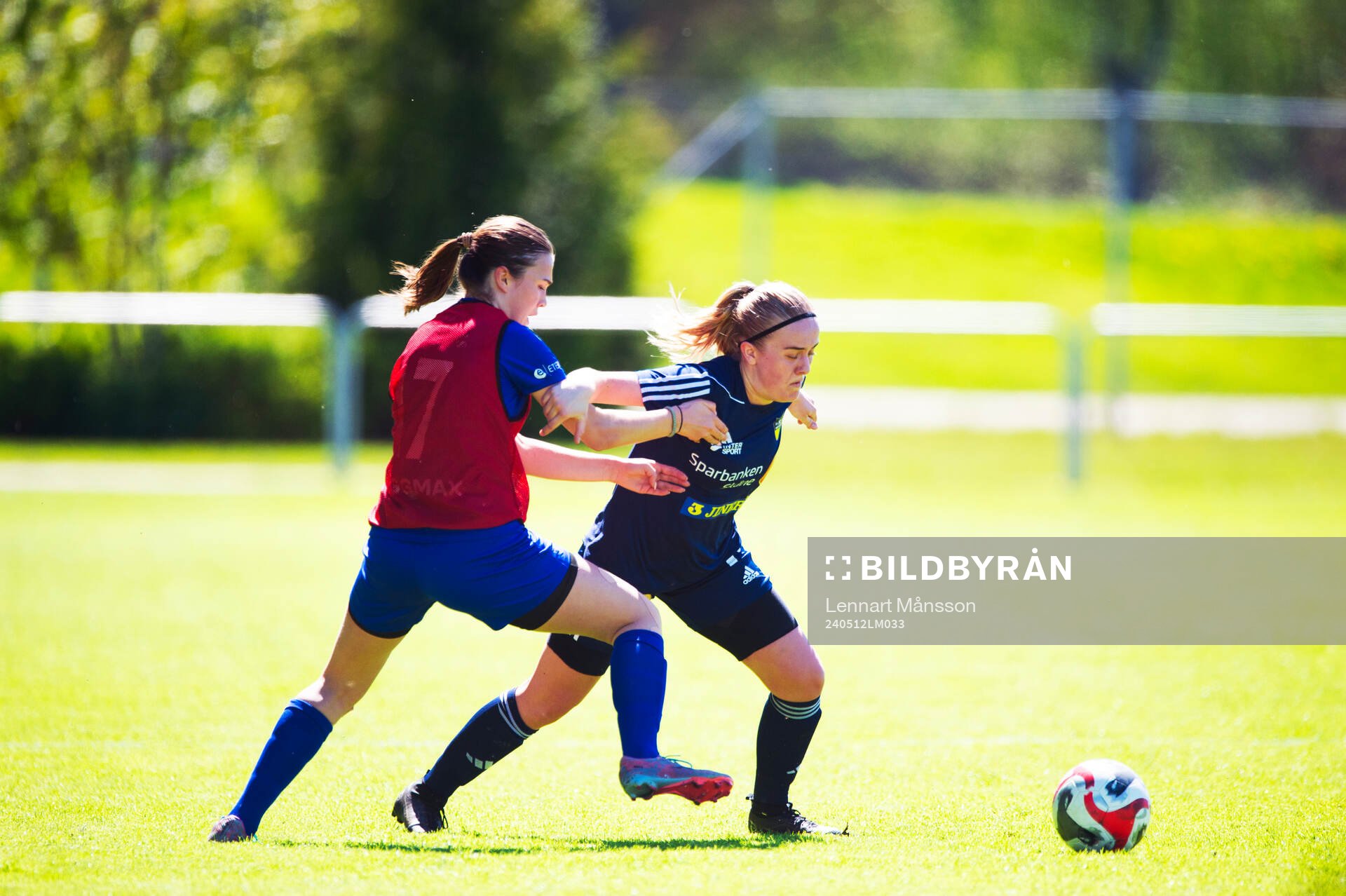 i matchen i div. 3 damer mellan FC Hässleholm och Lagan i