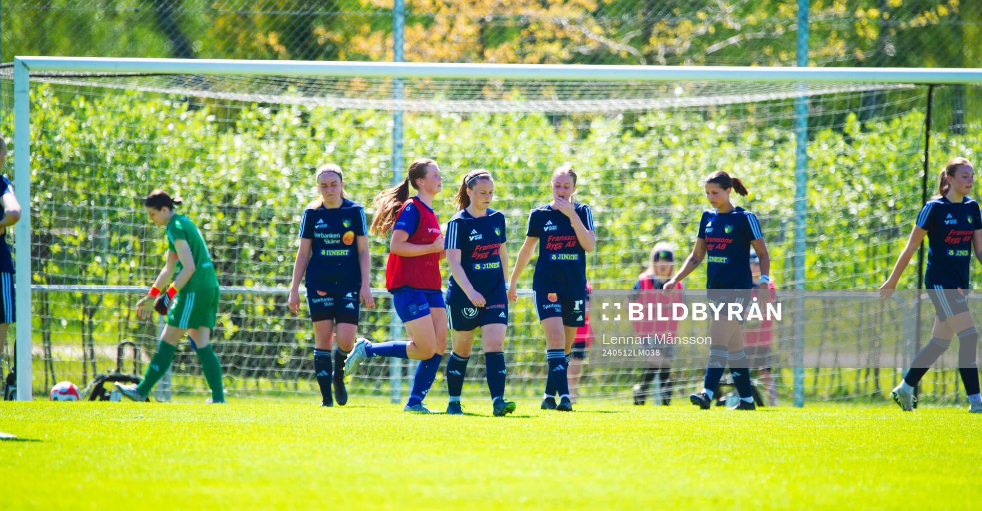 i matchen i div. 3 damer mellan FC Hässleholm och Lagan i