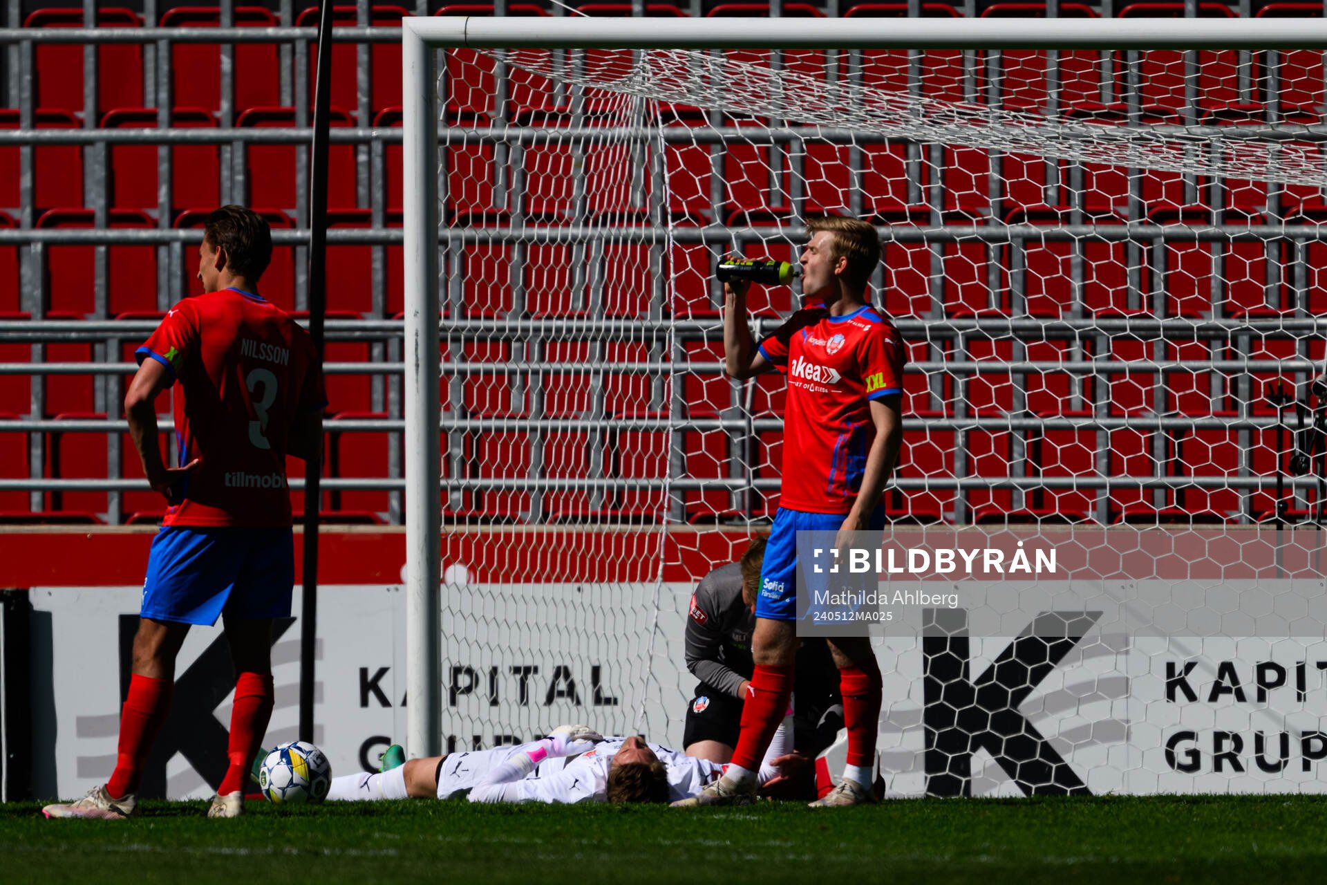 Helsingborgs målvakt Kalle Joelsson