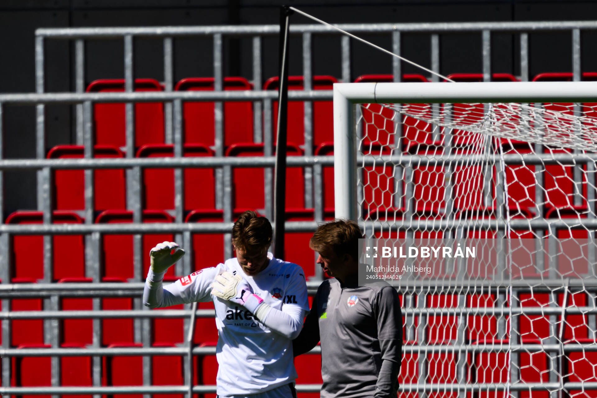 Helsingborgs målvakt Kalle Joelsson och