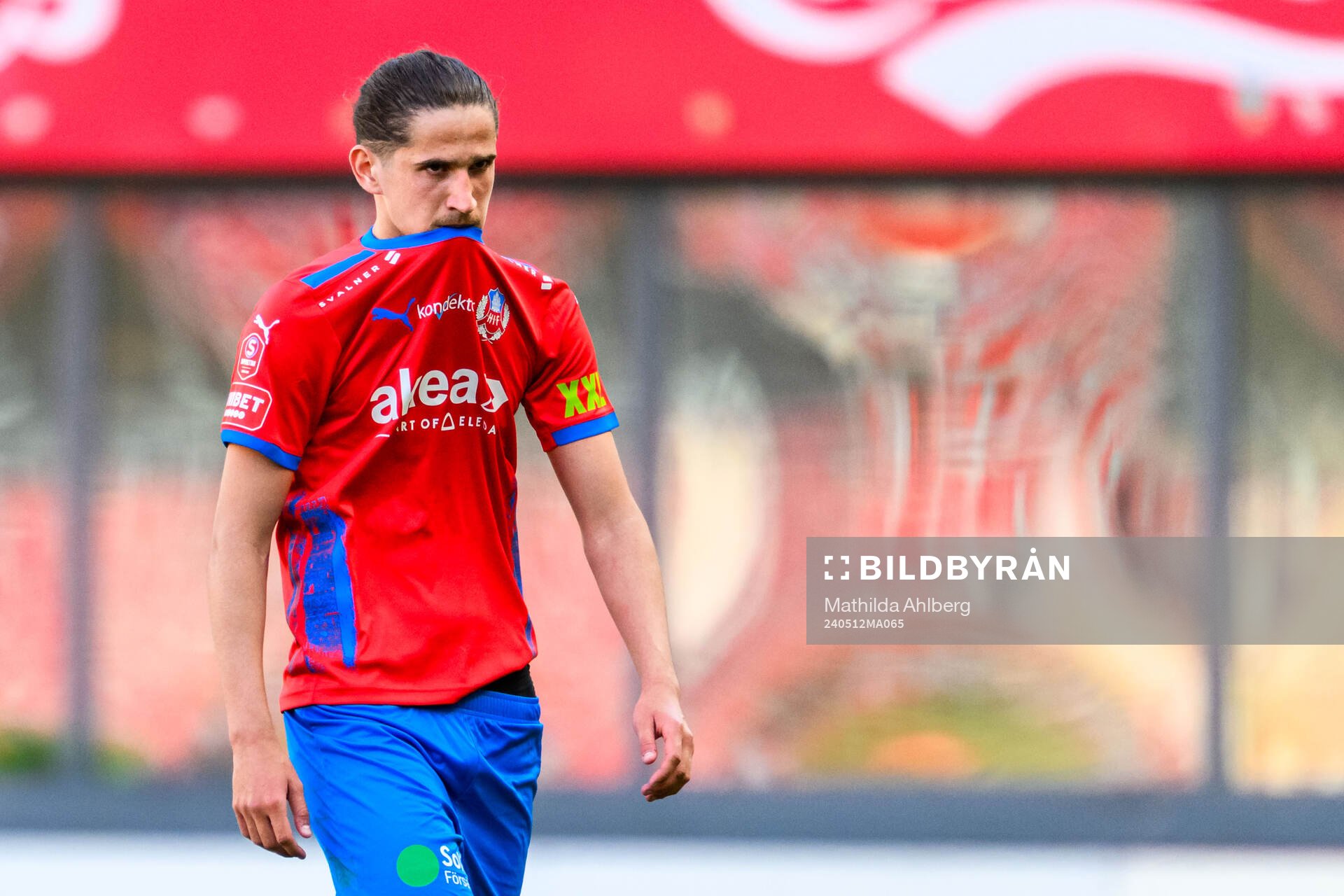Helsingborgs Ervin Gigovic deppar
