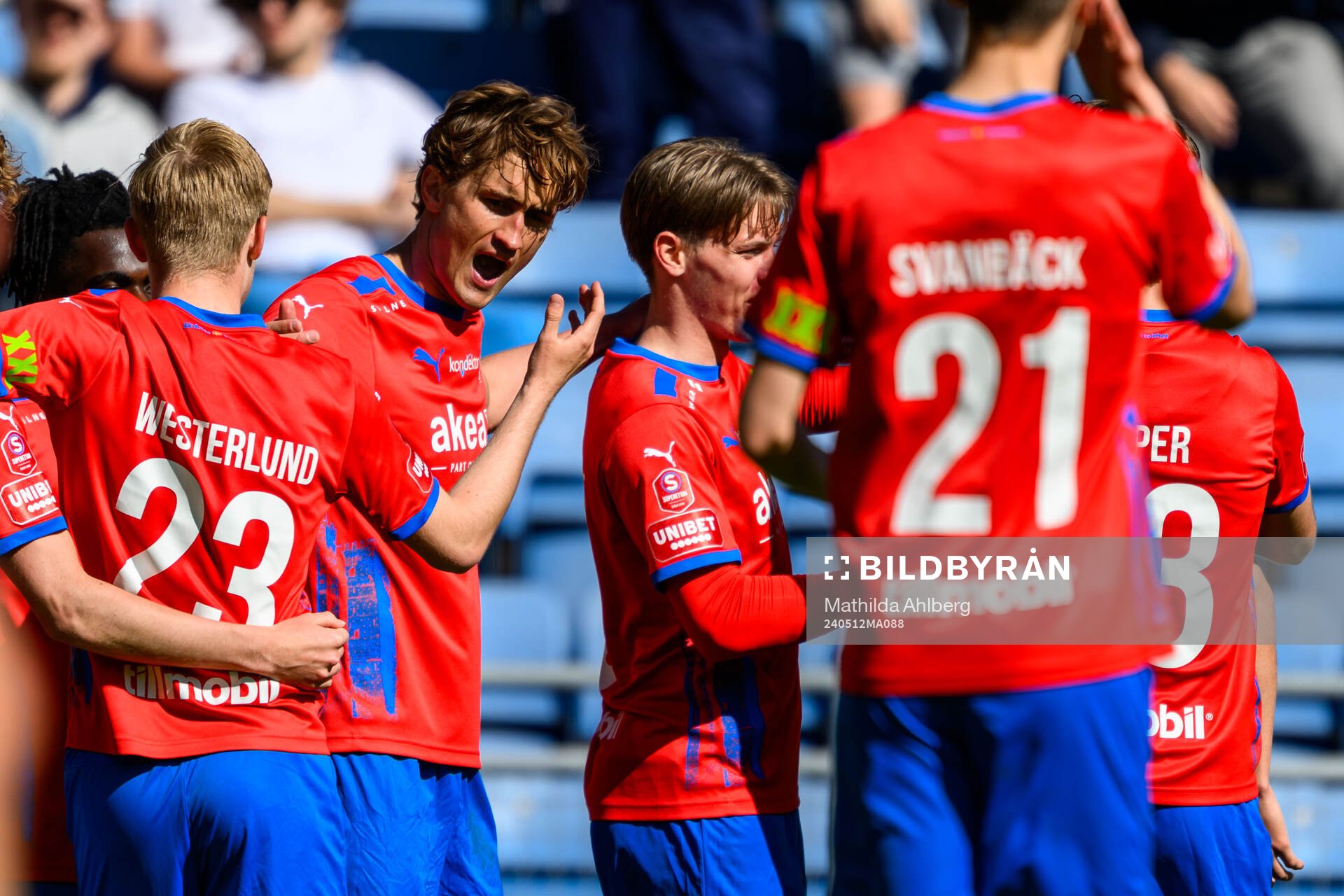 Helsingborgs Thomas Pauck Rogne jublar