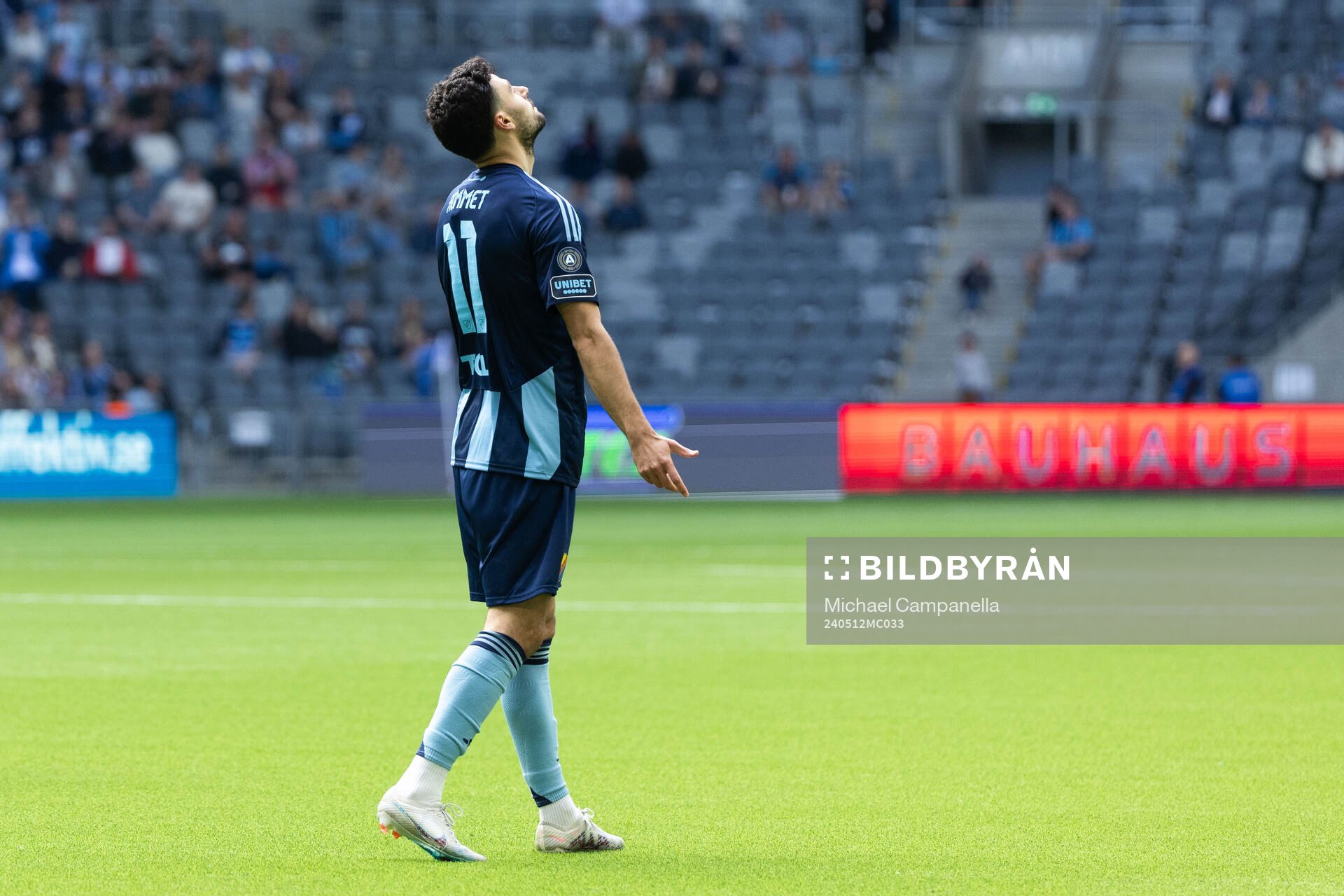 Djurgårdens Deniz Hummet deppar