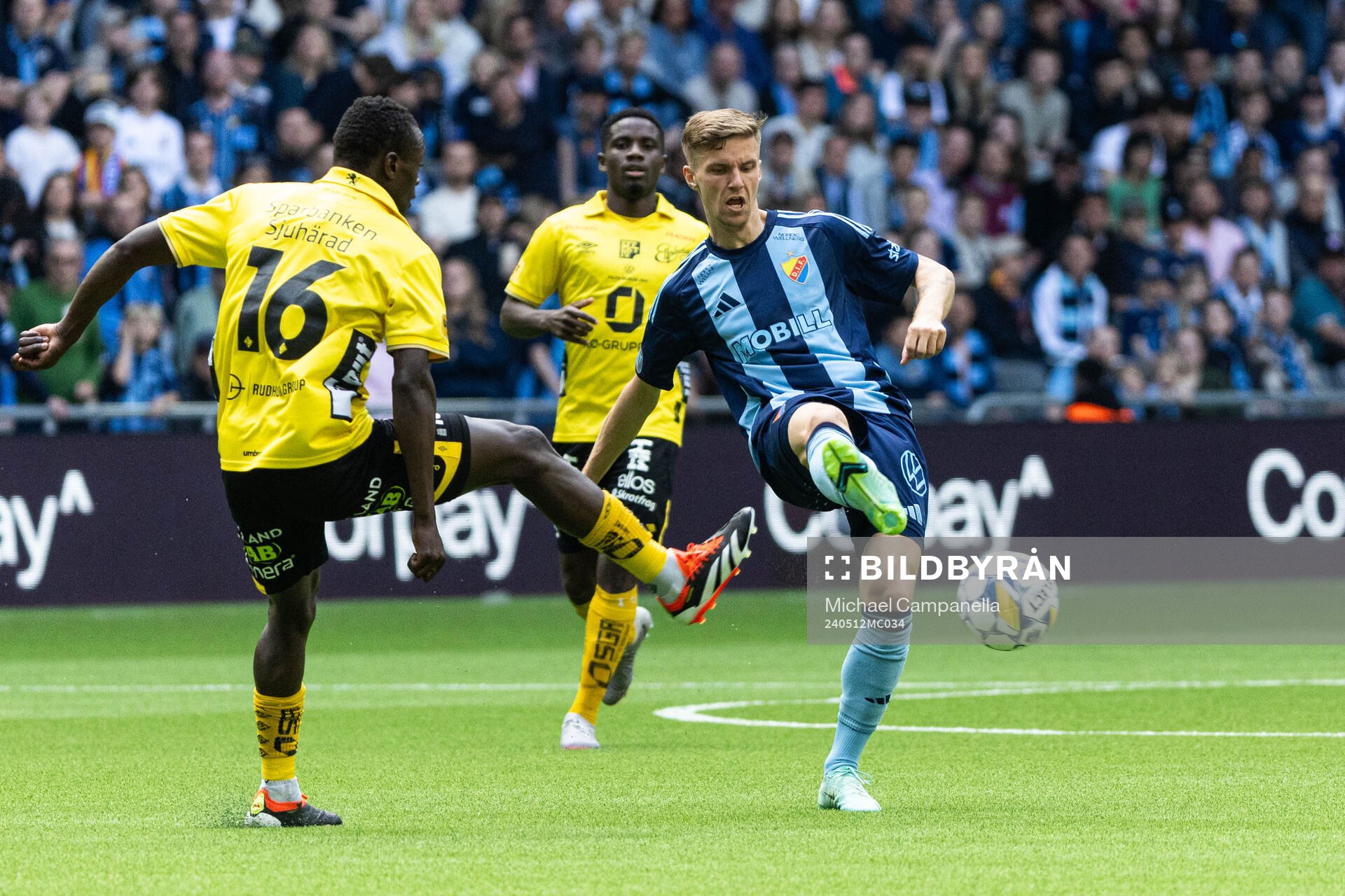 Djurgårdens Samuel Leach Holm