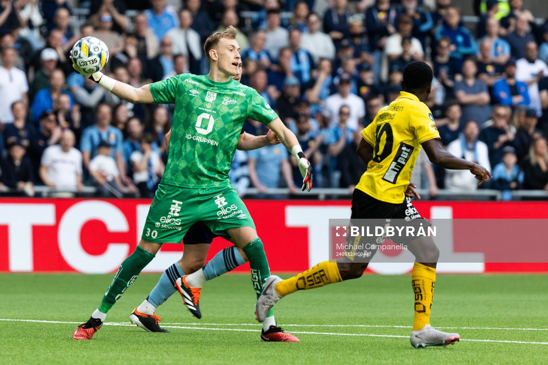 Elfsborgs målvakt Marcus Bundgaard Sörensen