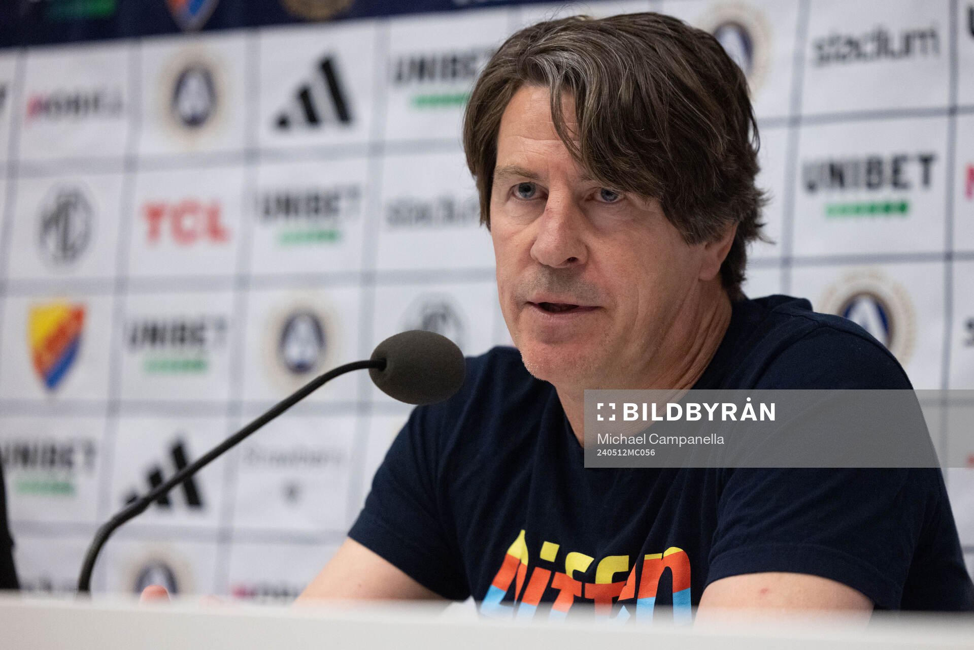 Djurgårdens tränare Thomas Lagerlöf