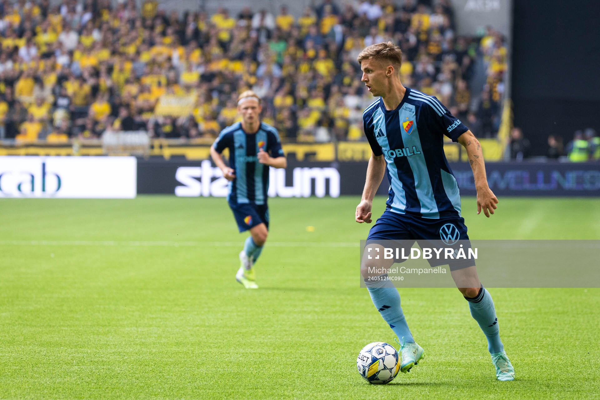 Djurgårdens Samuel Leach Holm