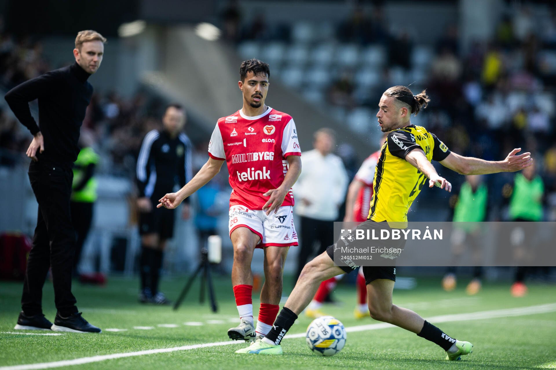 Kalmars Arash Motaraghebjafarpour och Häckens Amor Layouni