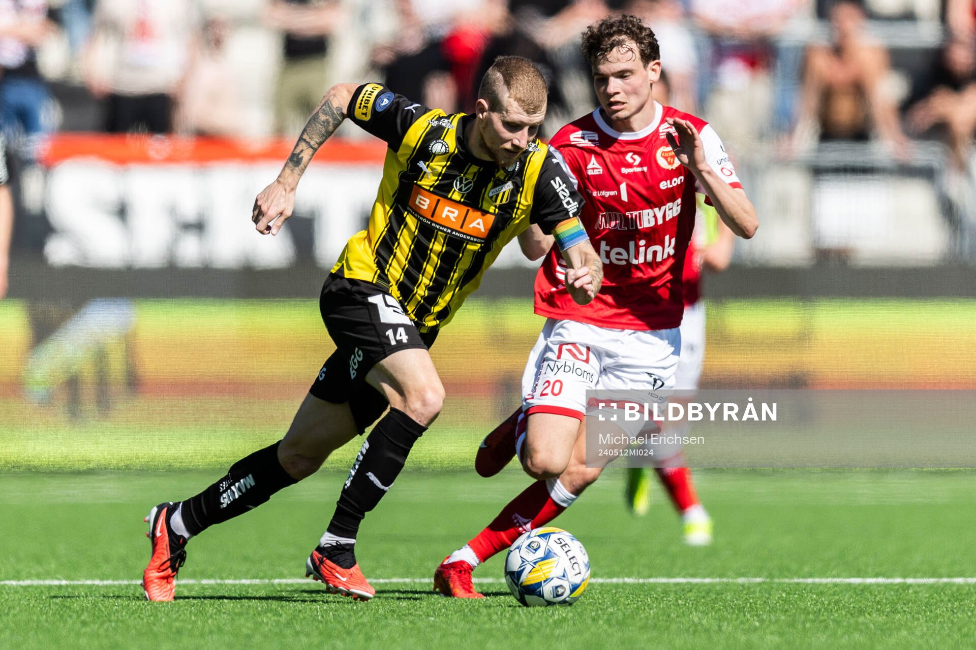 Häckens Simon Gustafson och Kalmars Jacob Trenskow
