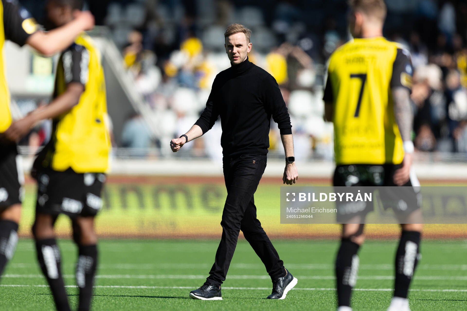 Kalmars tränare Henrik Jensen deppar