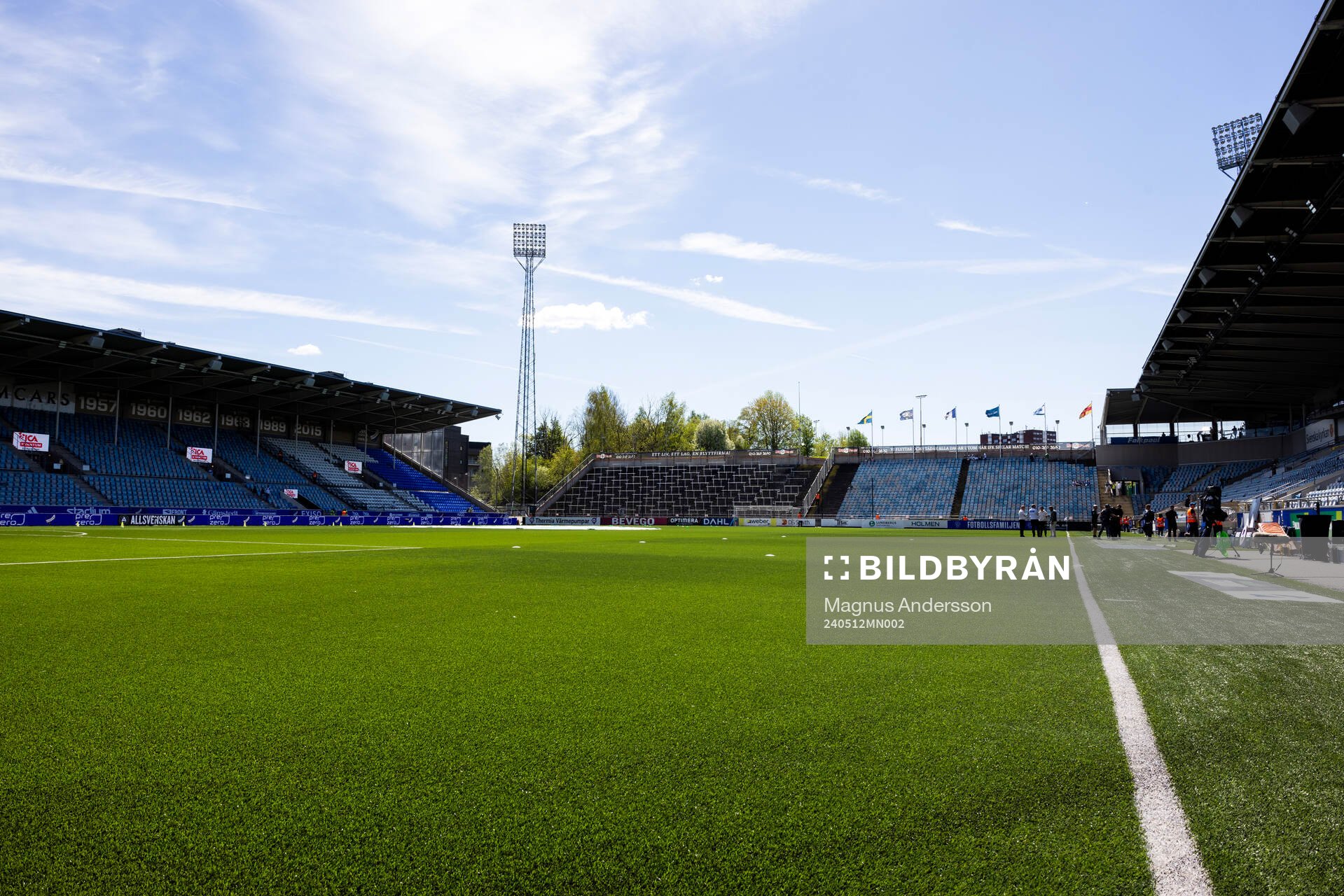 Interiör vy av Platinumcars Arena