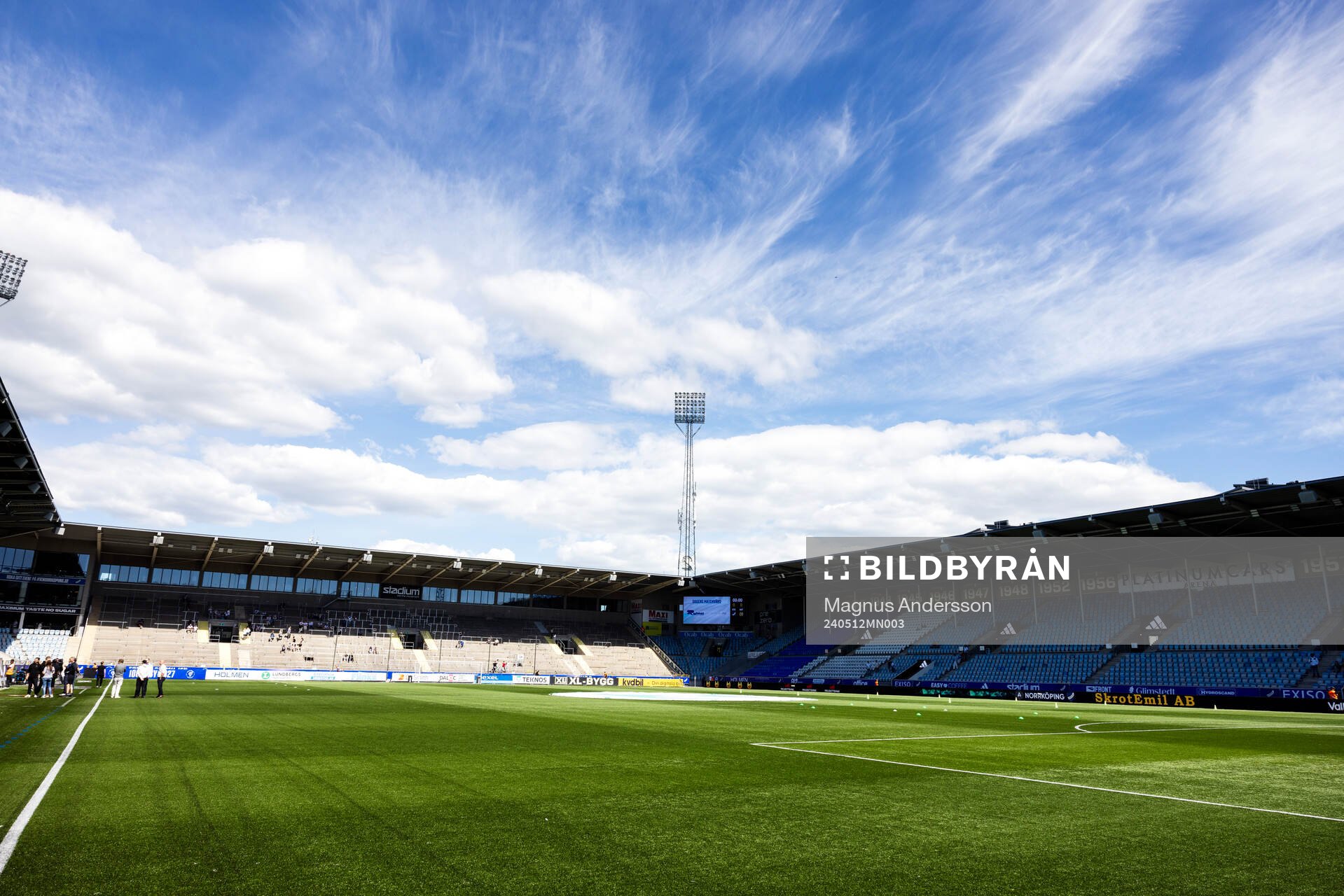 Interiör vy av Platinumcars Arena