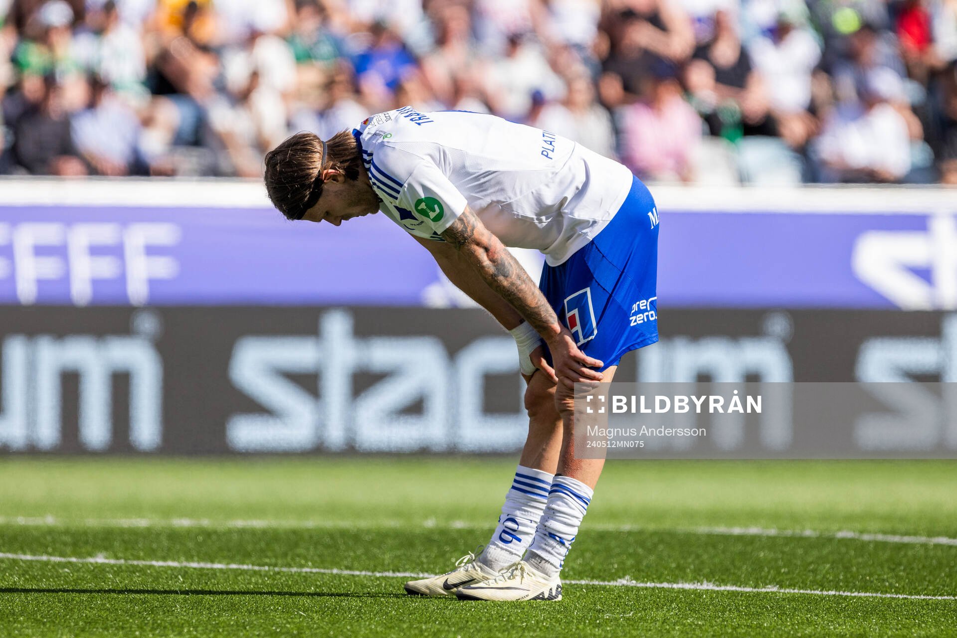 IFK Norrköpings Arnor Traustason deppar