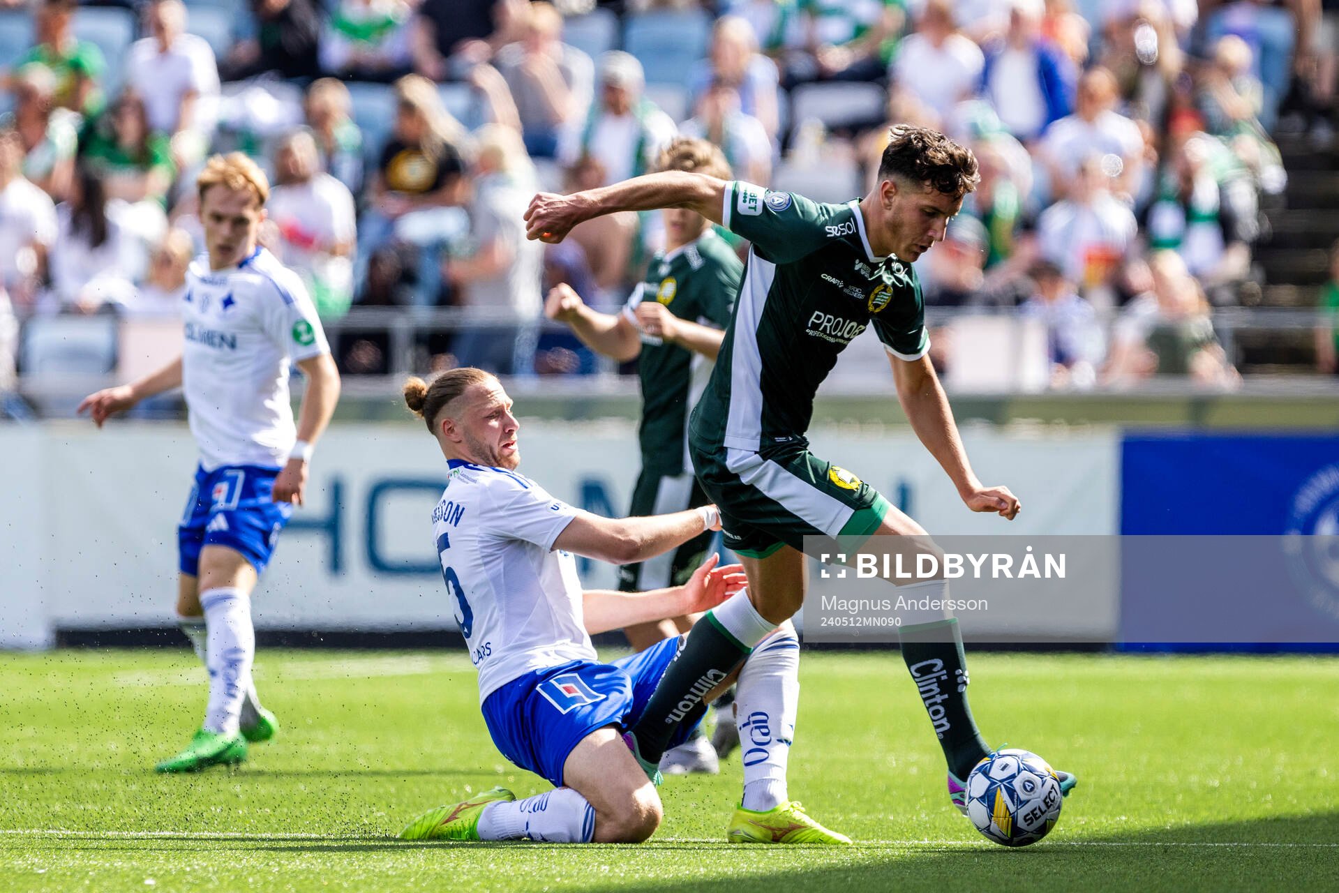 IFK Norrköpings Kevin Höög Jansson och Hammarbys Deniz