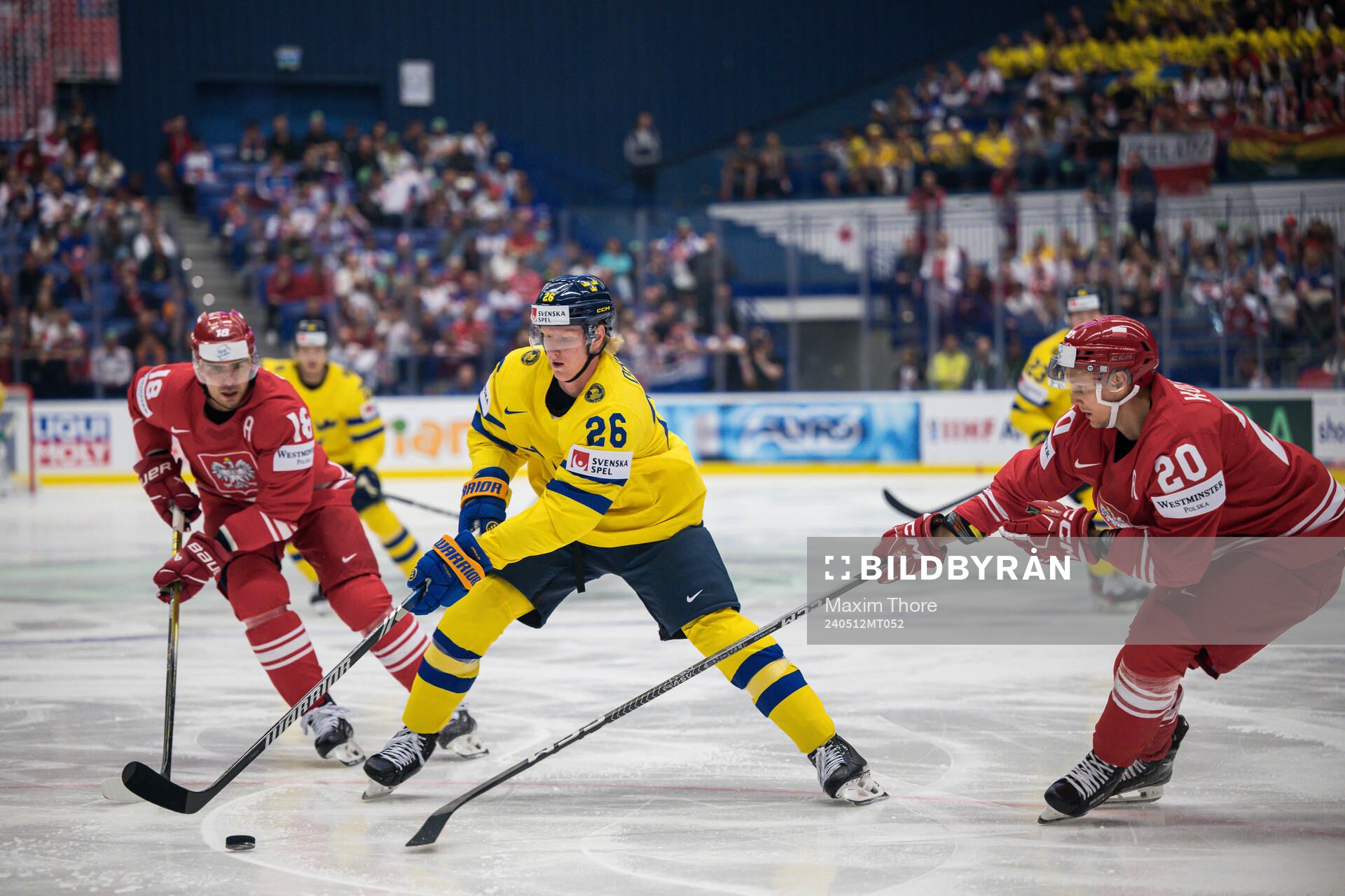 Grzegorz Pasiut and Marcin Kolusz of Poland against Rasmus