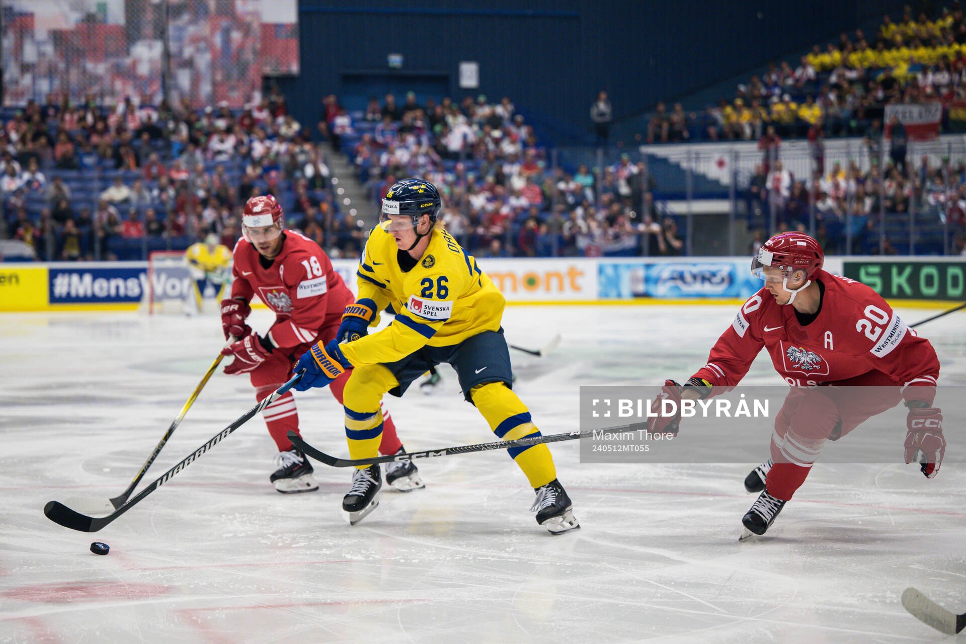 Grzegorz Pasiut and Marcin Kolusz of Poland against Rasmus