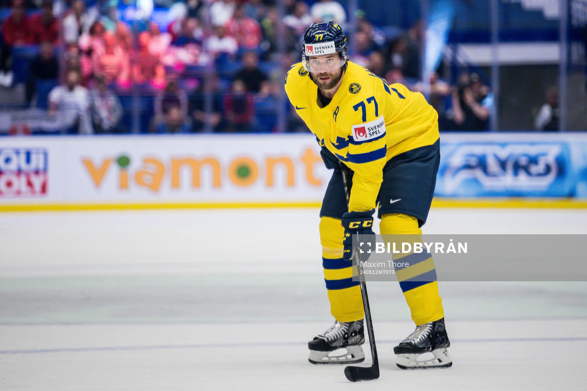 Victor Hedman of Sweden