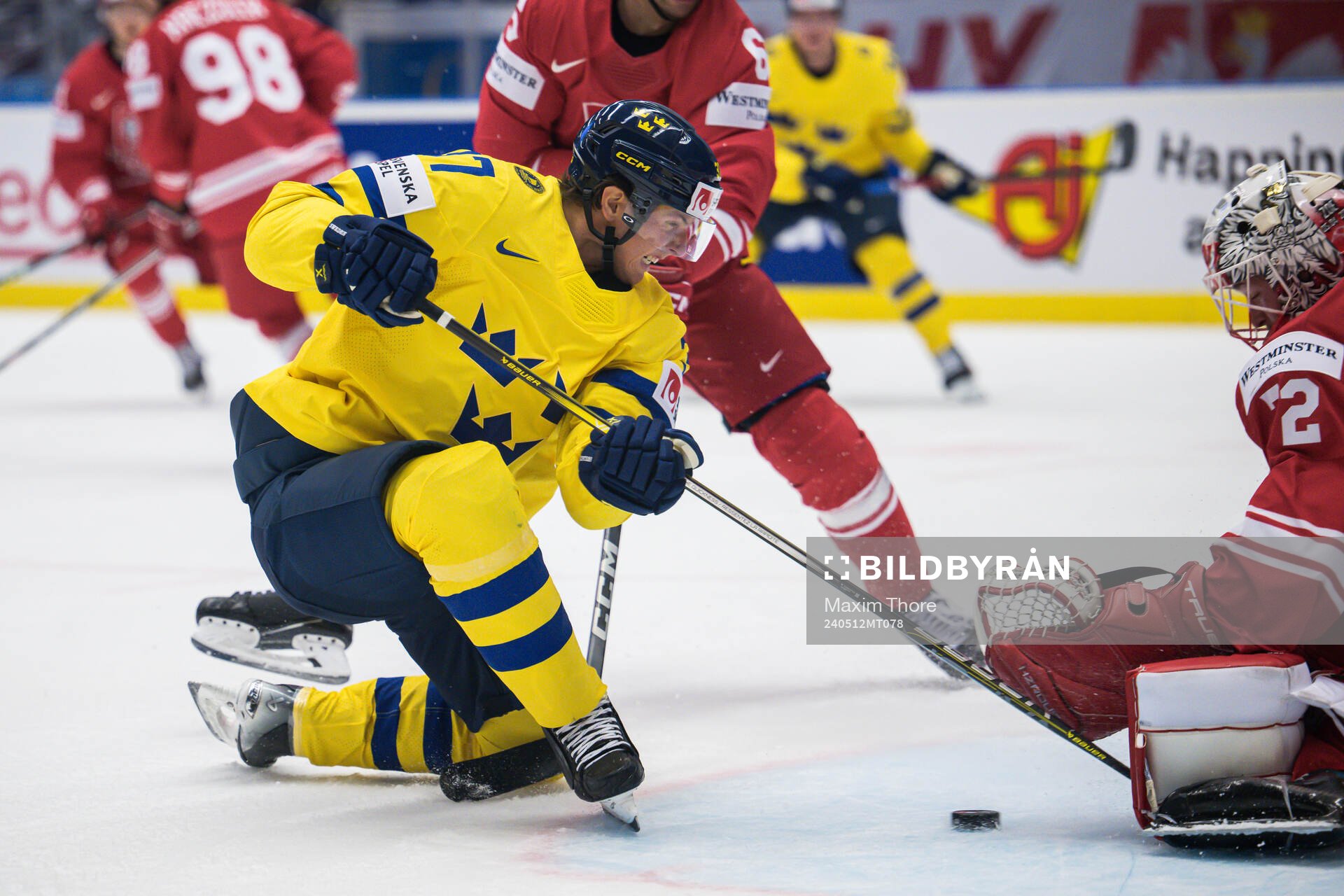 Isac Lundeström of Sweden