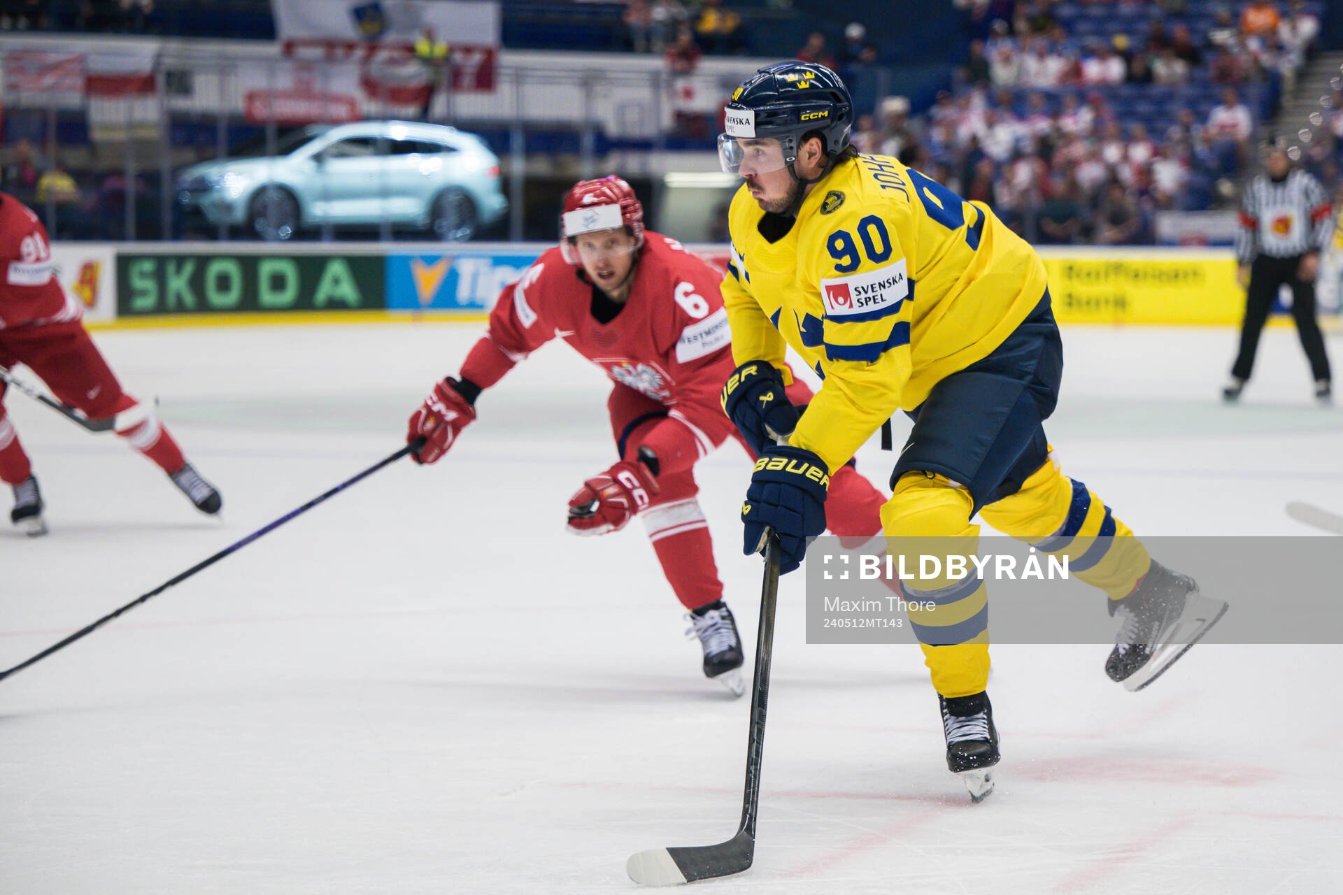 Marcus Johansson of Sweden