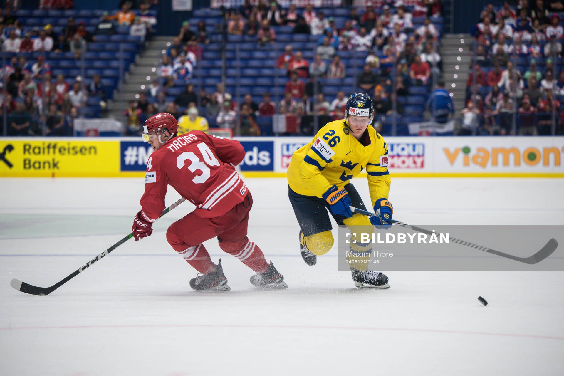 Krzysztof Macias of Poland and Rasmus Dahlin of Sweden