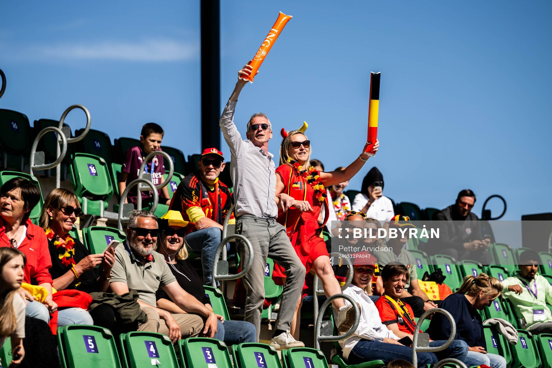 Fans of Belgium