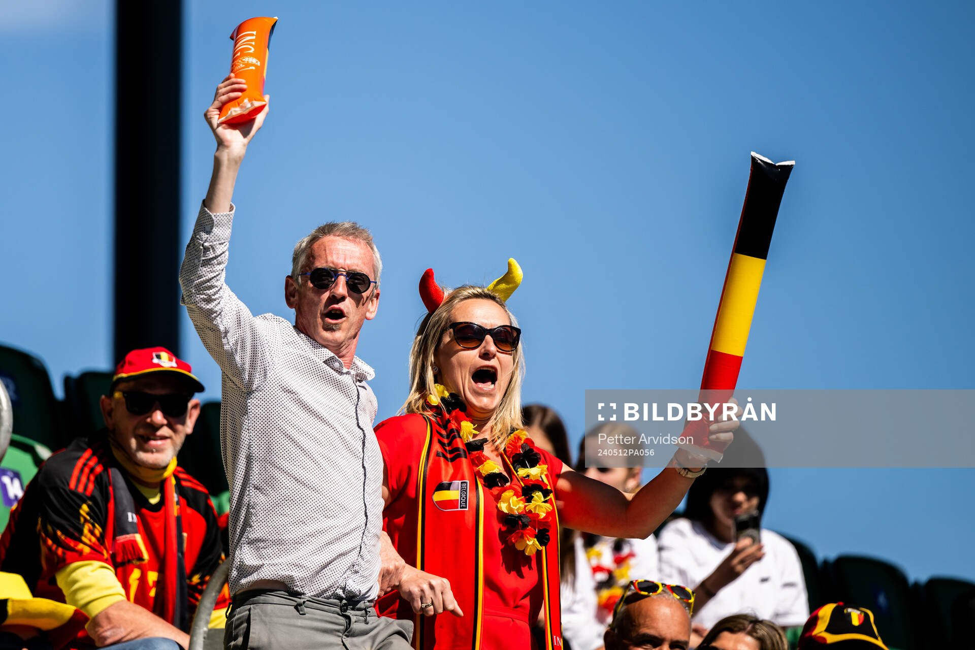 Fans of Belgium
