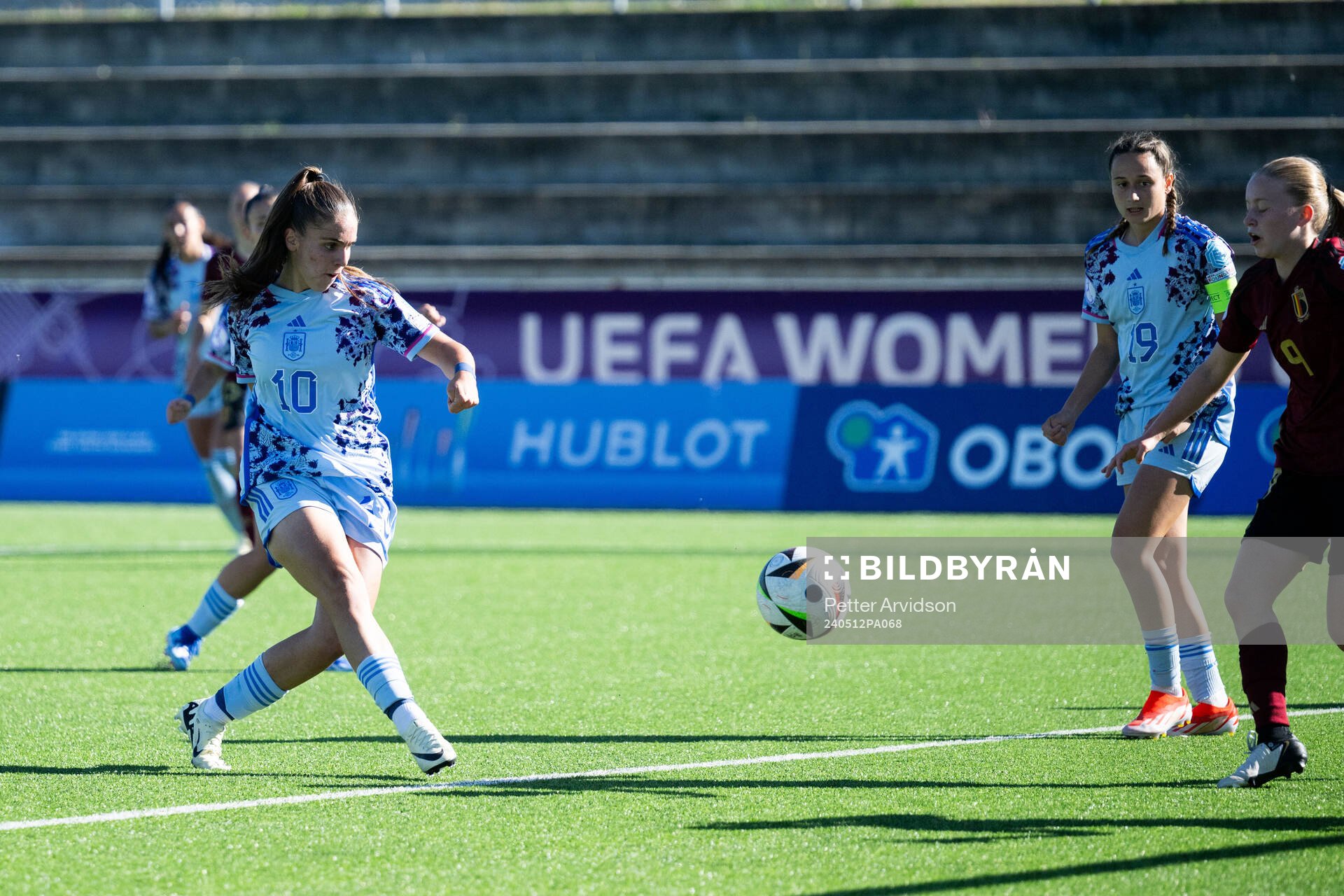 Ainoa Gomez of Spain scores 3-0