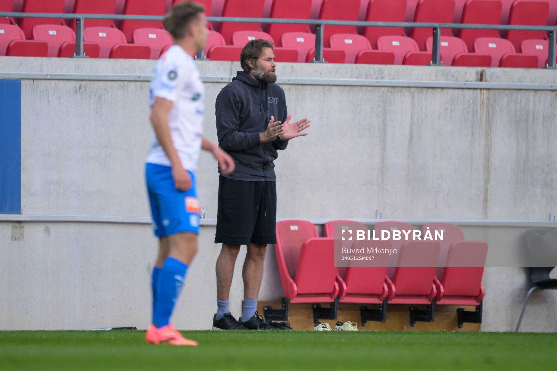 Brommapojkarnas tränare Olof Mellberg