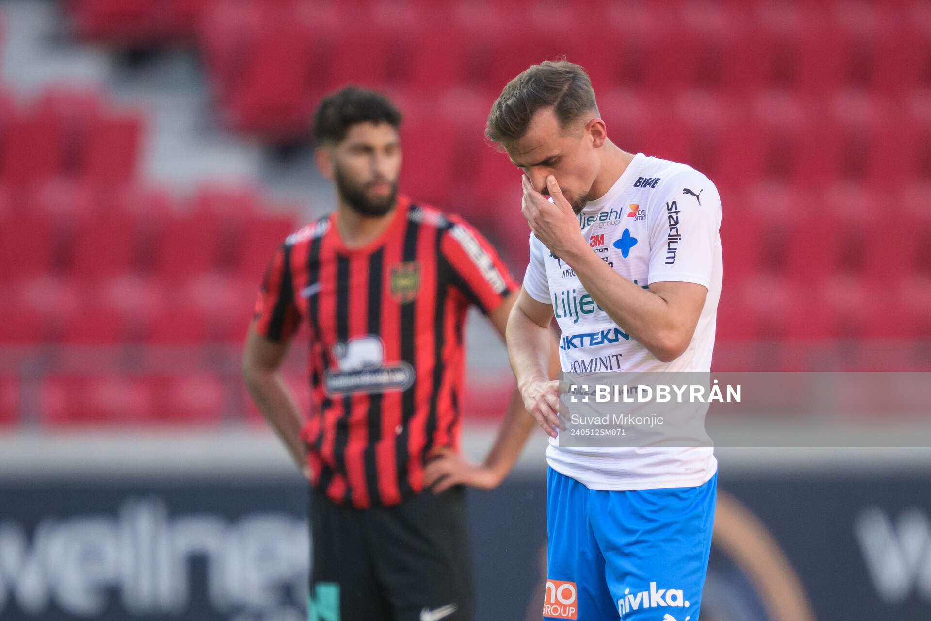 Värnamos Ajdin Zeljkovic deppar