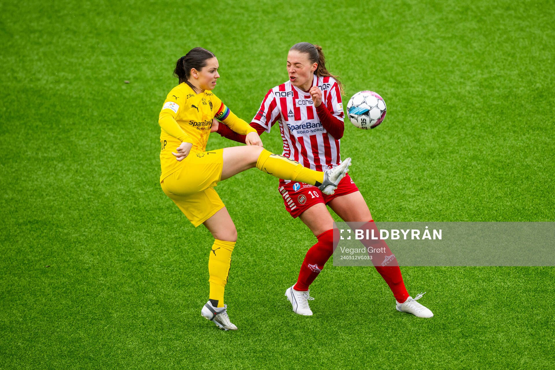 Helene Rædergård Schjelderup of Bodø/Glimt and Emma