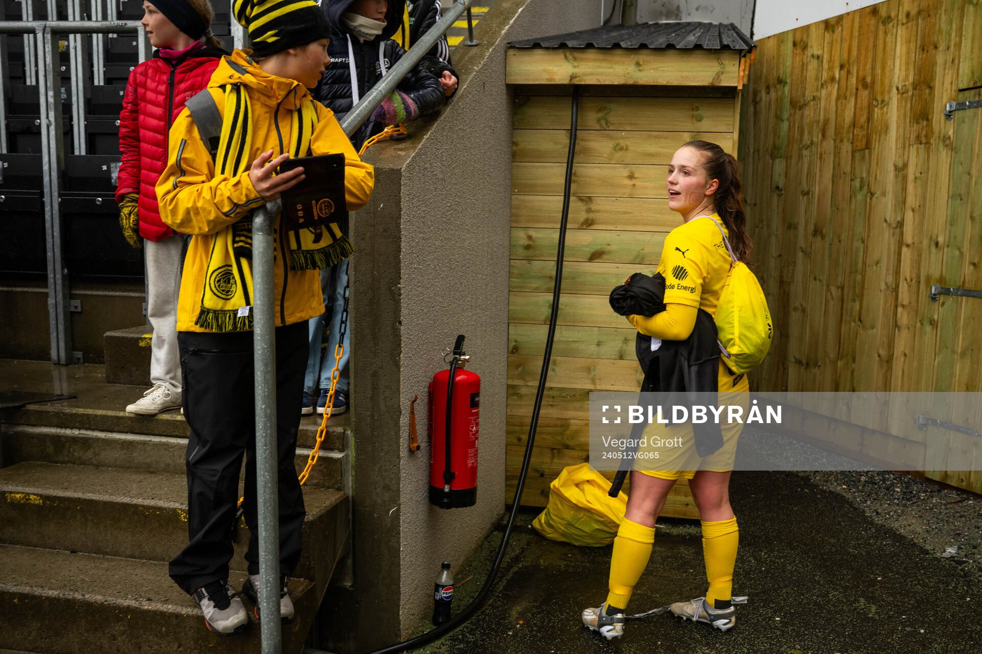 Kristina Borgenhaug Brudvik of Bodø/Glimt after the 1. division football match between Bodø/Glimt and TIL 2020 on May 12, 2024 in Bodø. 