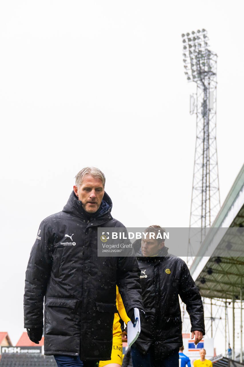 Cato Andre Hansen, head coach of Bodø/Glimt, and Stian