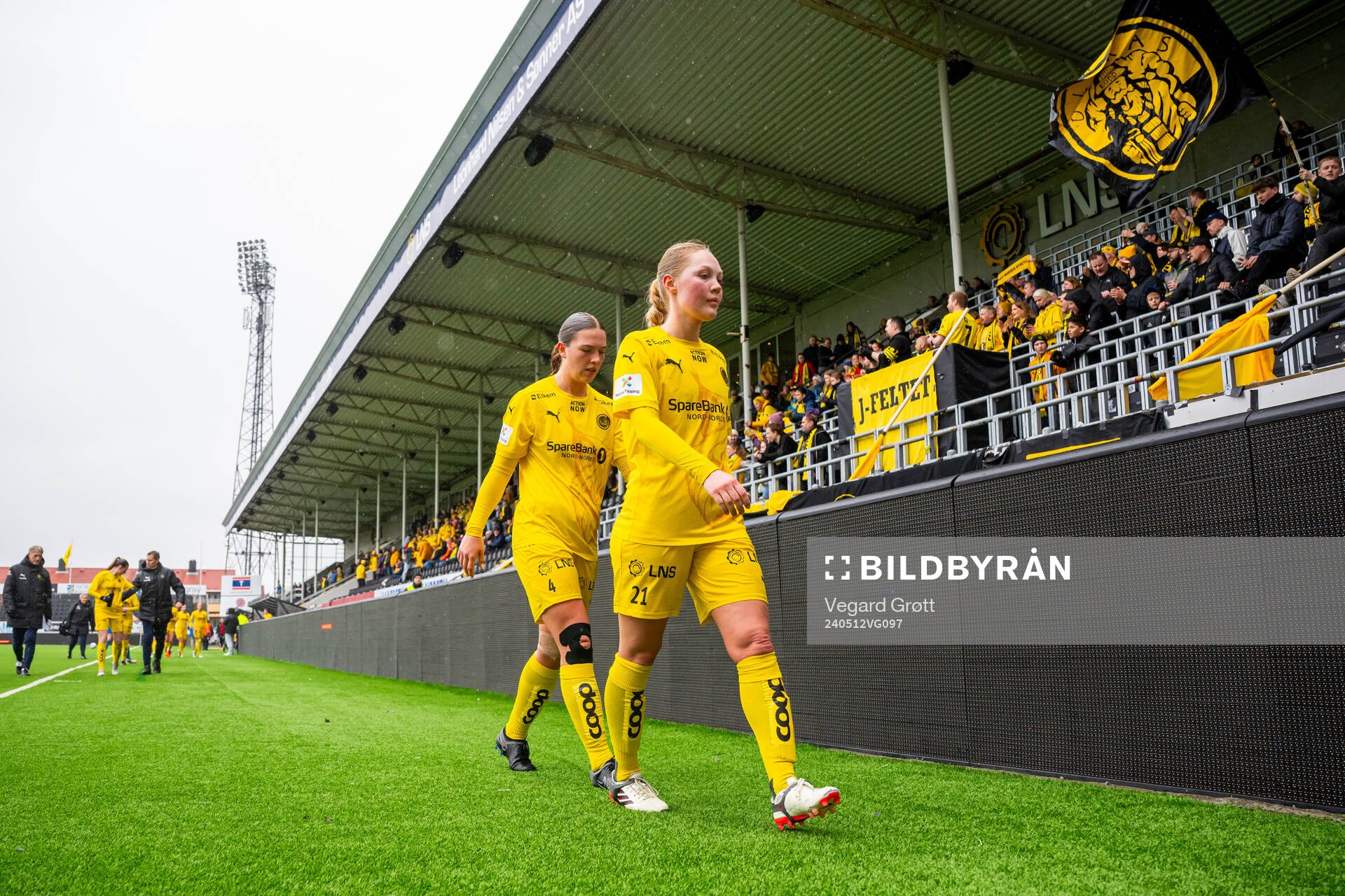 Lærke Hammer and Synne Fredriksen Moe of Bodø/Glimt